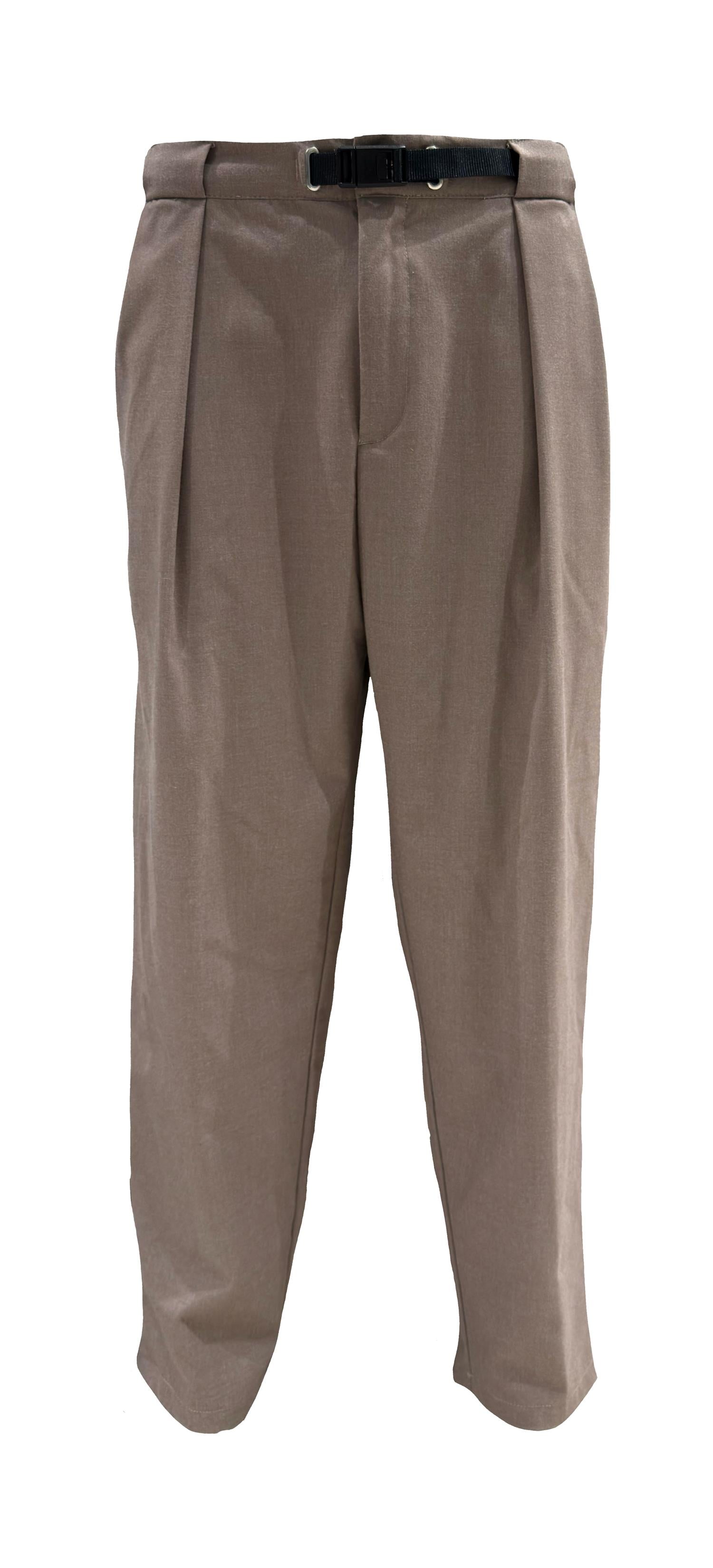 White Sand Lungo Bukse Lysebrun - chrismoa.no