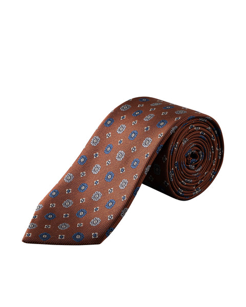 Eton Geometric woven silk tie Slips Mønster - chrismoa.no