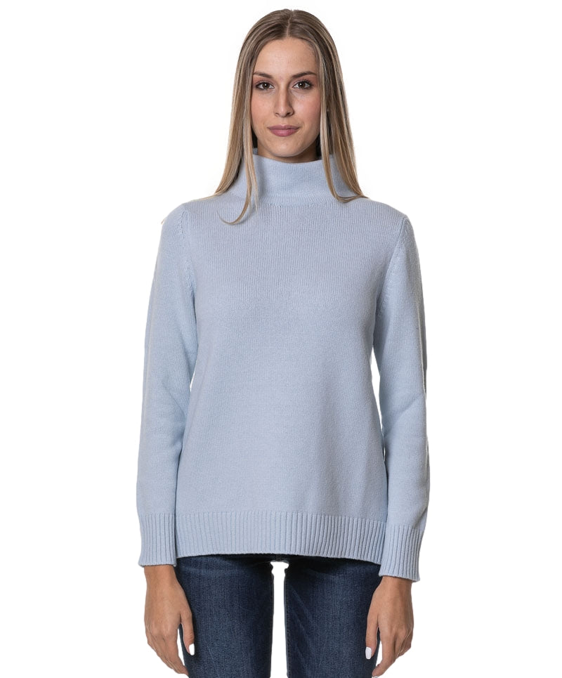 Gran Sasso Lupetto Genser Lyseblå