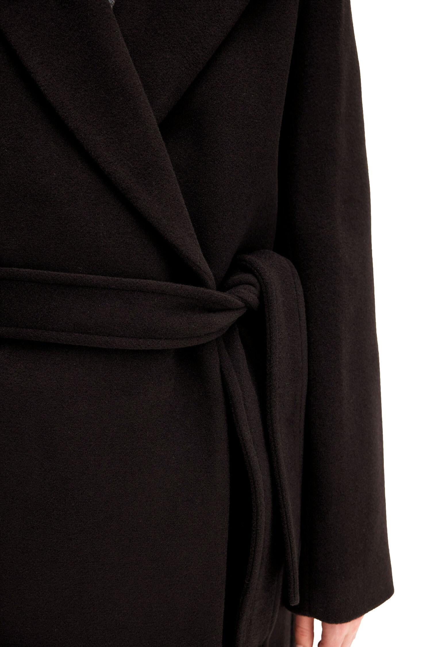 Filippa K Charlotte Wool Belted Coat Jakke Brun
