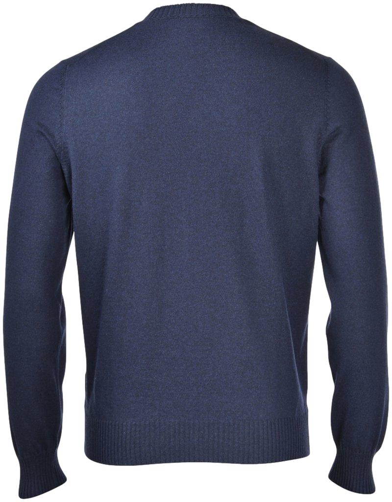 Gran Sasso Cotton Cashmere Crewneck Genser Marine