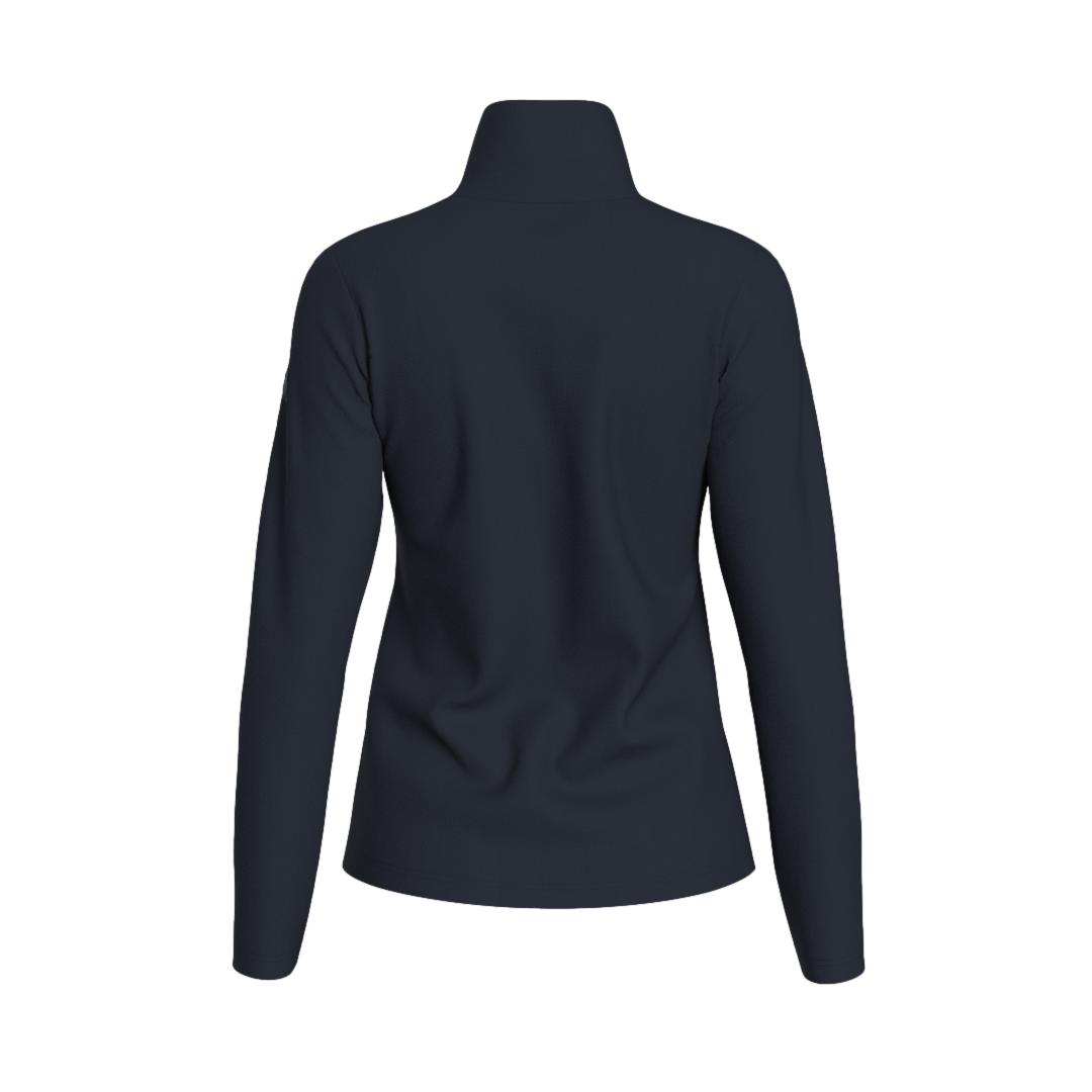 We Norwegians Bibi ZipUp Solid Genser Marine - chrismoa.no