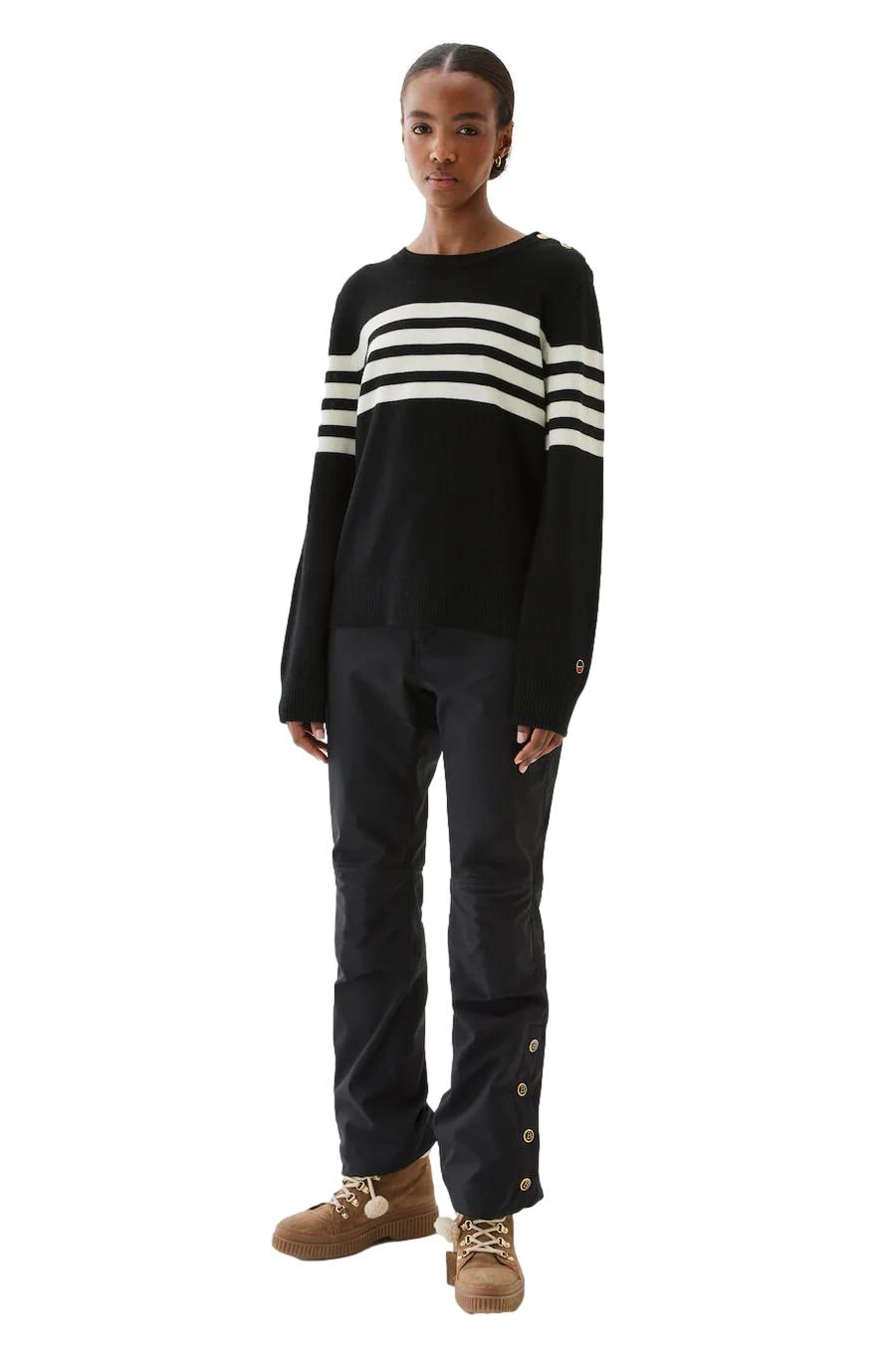 Busnel ALEXANDRA SWEATER Genser Marine - chrismoa.no