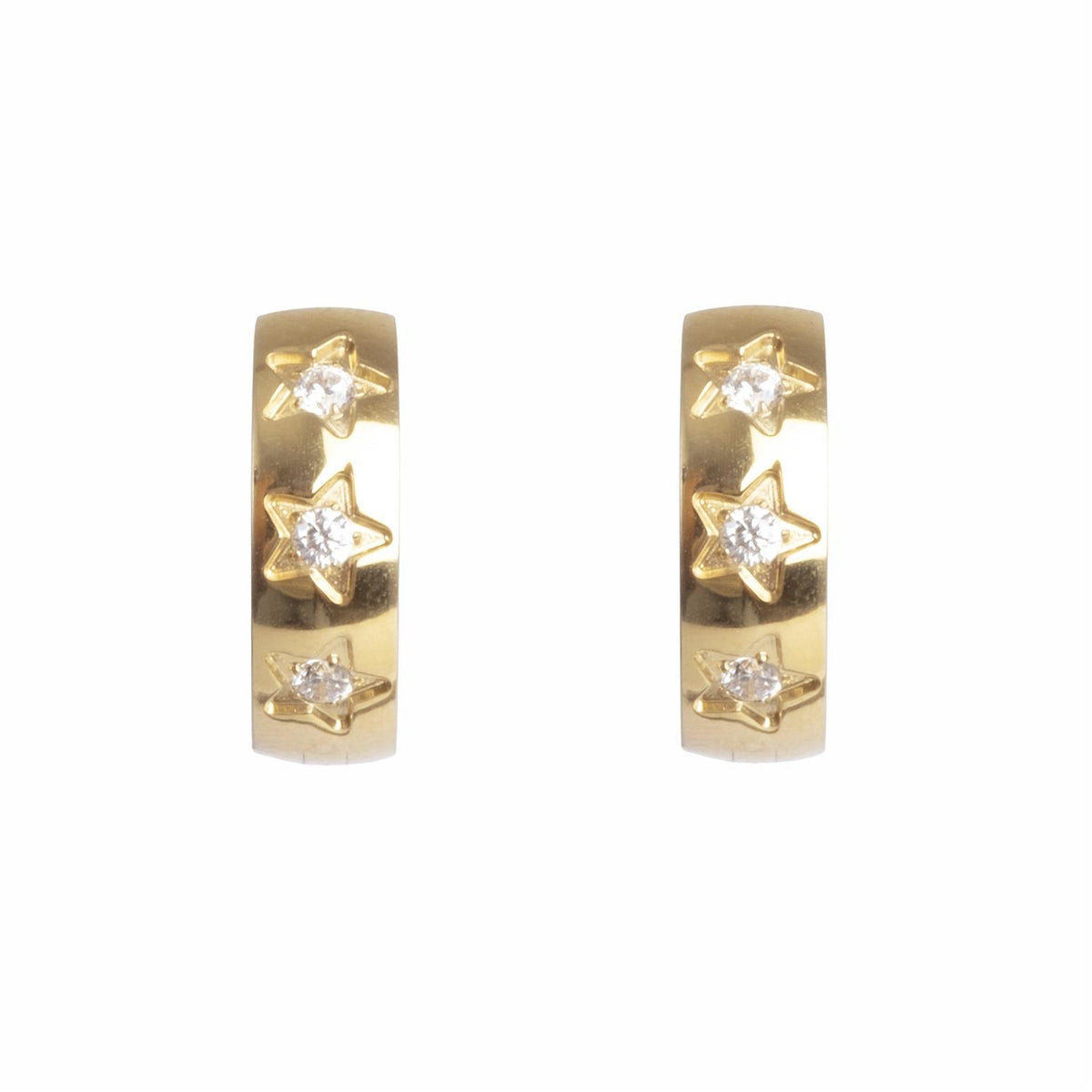 Tone Damli Twinkle Hoops Øredobber