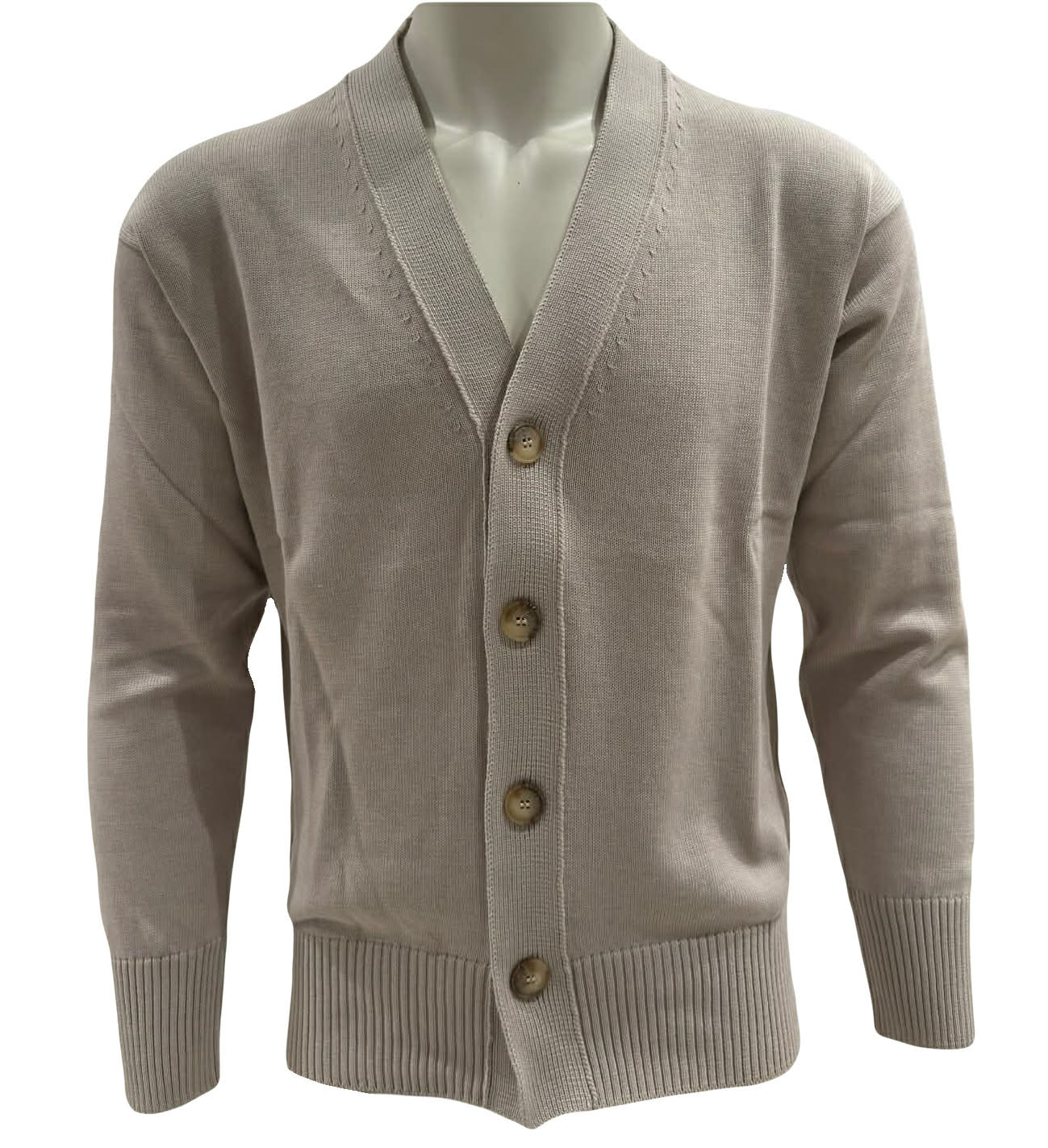 Gran Sasso Cardian M/L Genser Lys-Beige - chrismoa.no