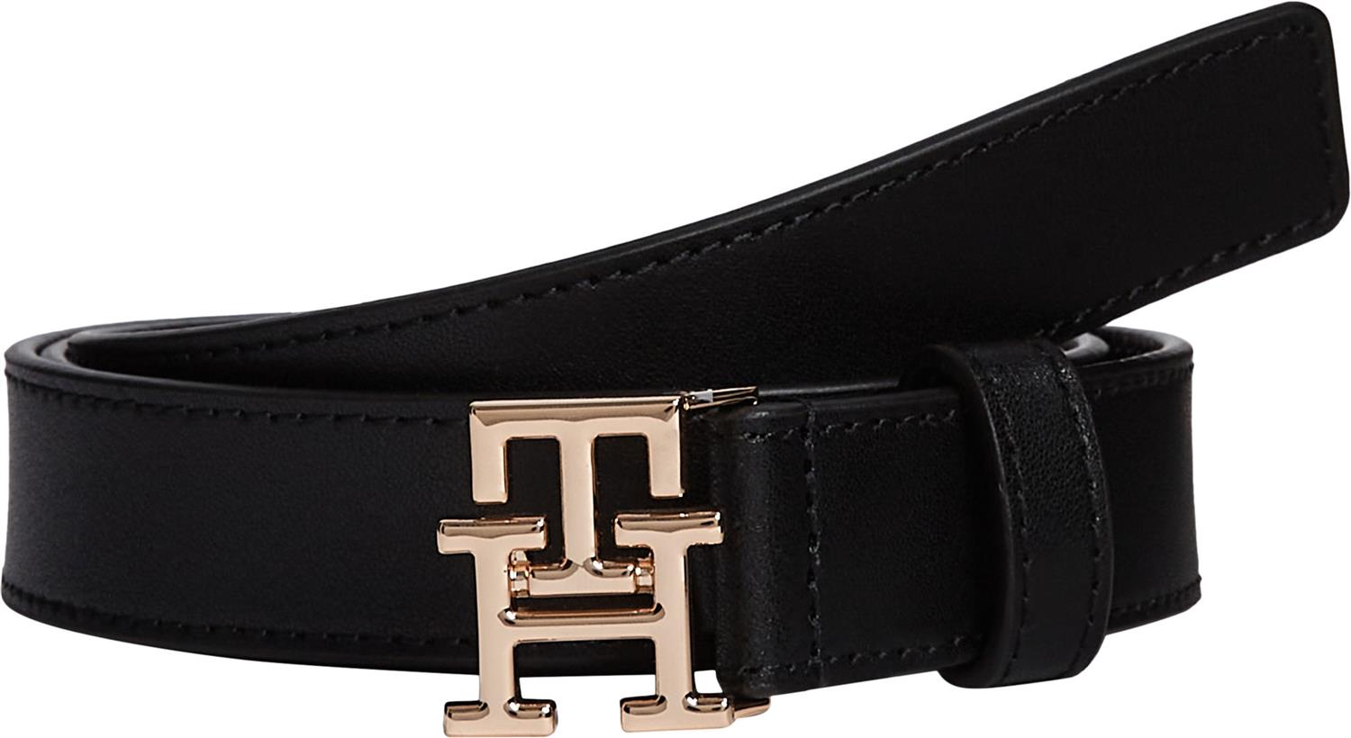 Tommy Hilfiger Th Logo 2.5 Belte Black - chrismoa.no