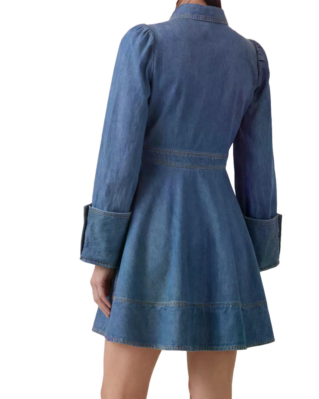 By TiMo Denim Mini Dress Kjole Denim