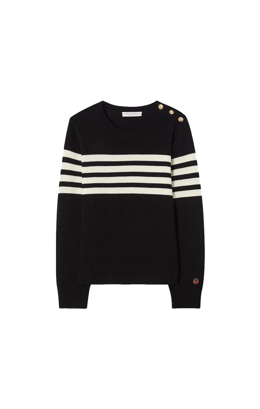 Busnel ALEXANDRA SWEATER Genser Marine - chrismoa.no