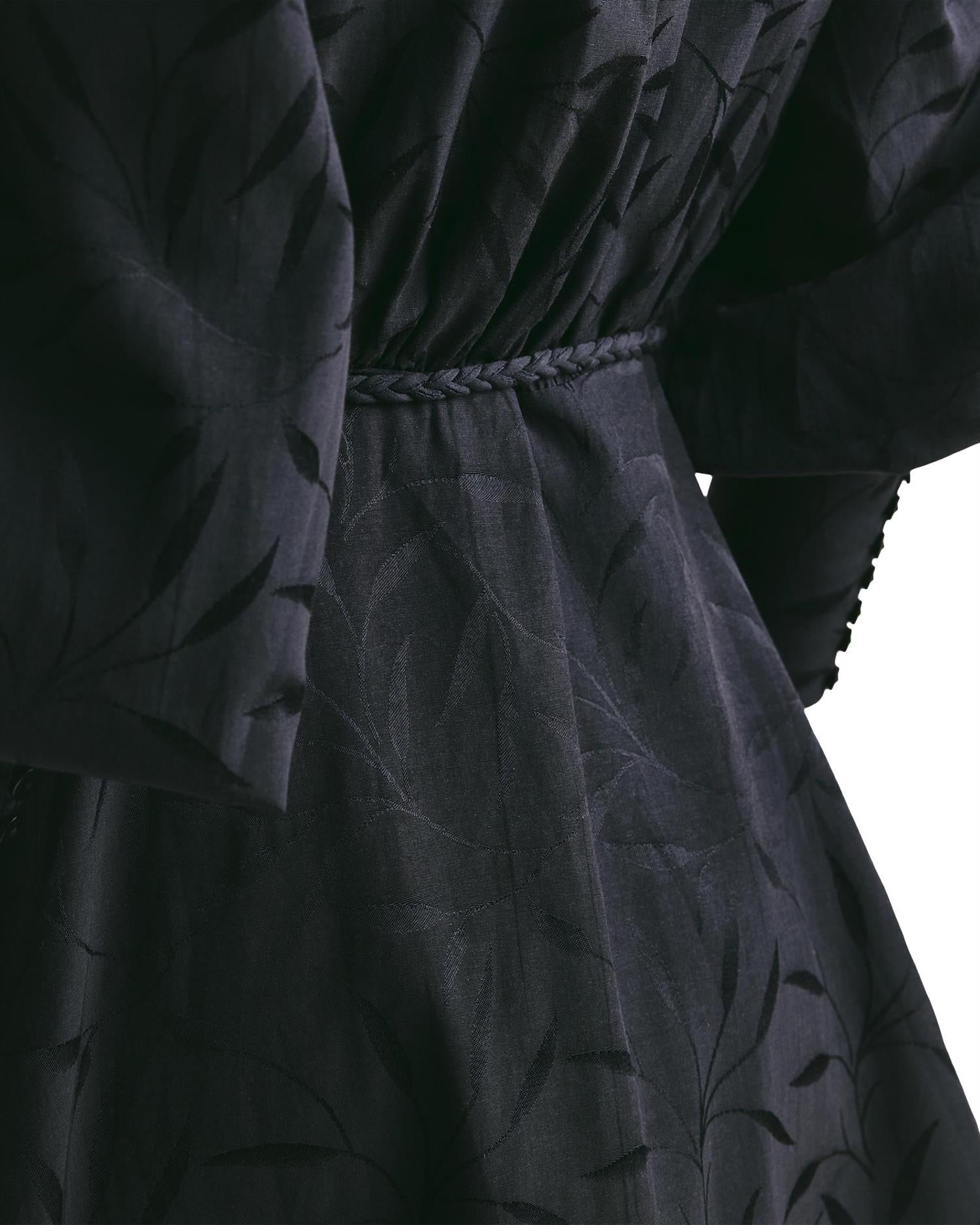 By TiMo Jacquard Mini Dress Kjole Marine