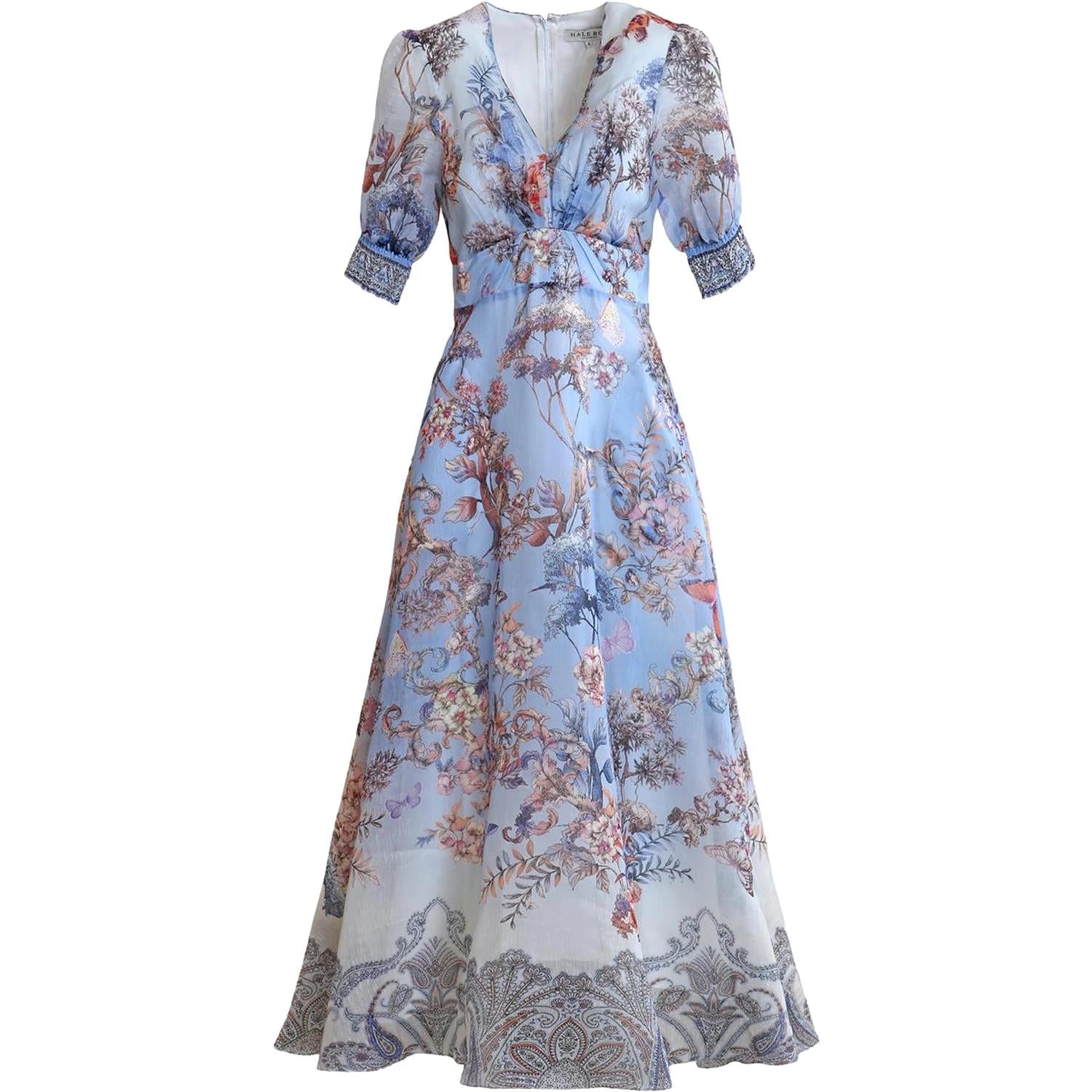 Hale Bob Kaeli Kjole Blue - chrismoa.no