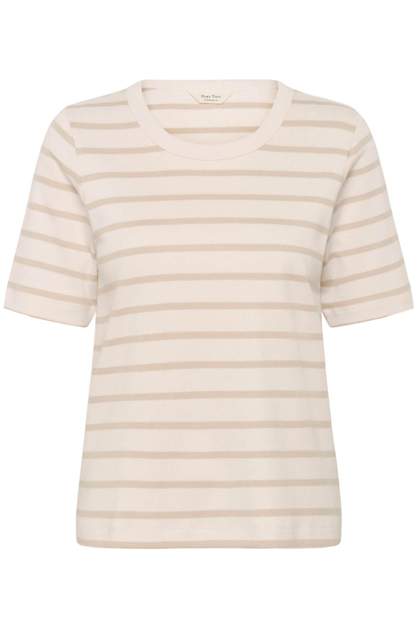 Part Two Ratanapw Ts T-Shirt French Oak Stripe - chrismoa.no