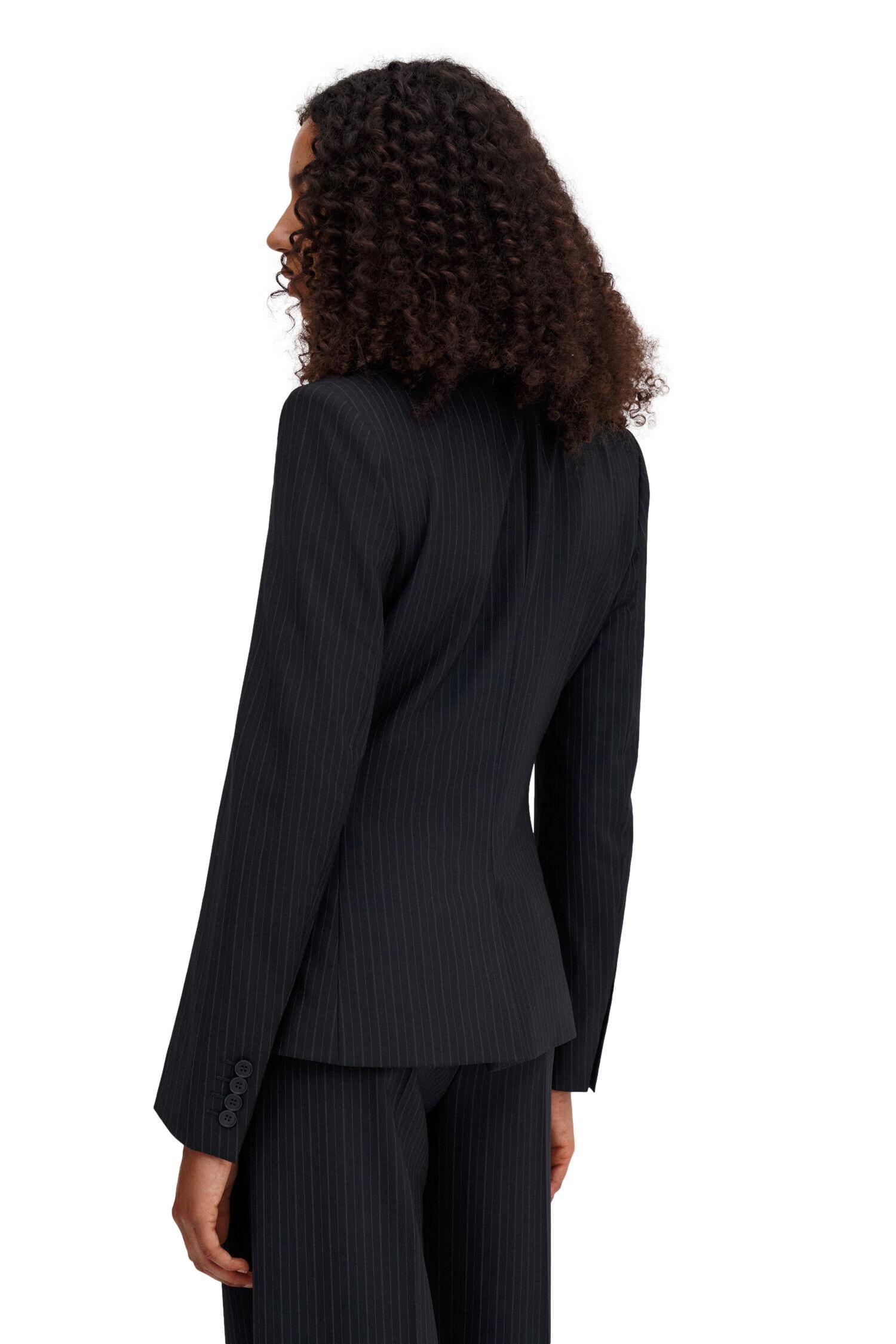 Filippa K Sasha Pinstripe Blazer Dressjakke Sort