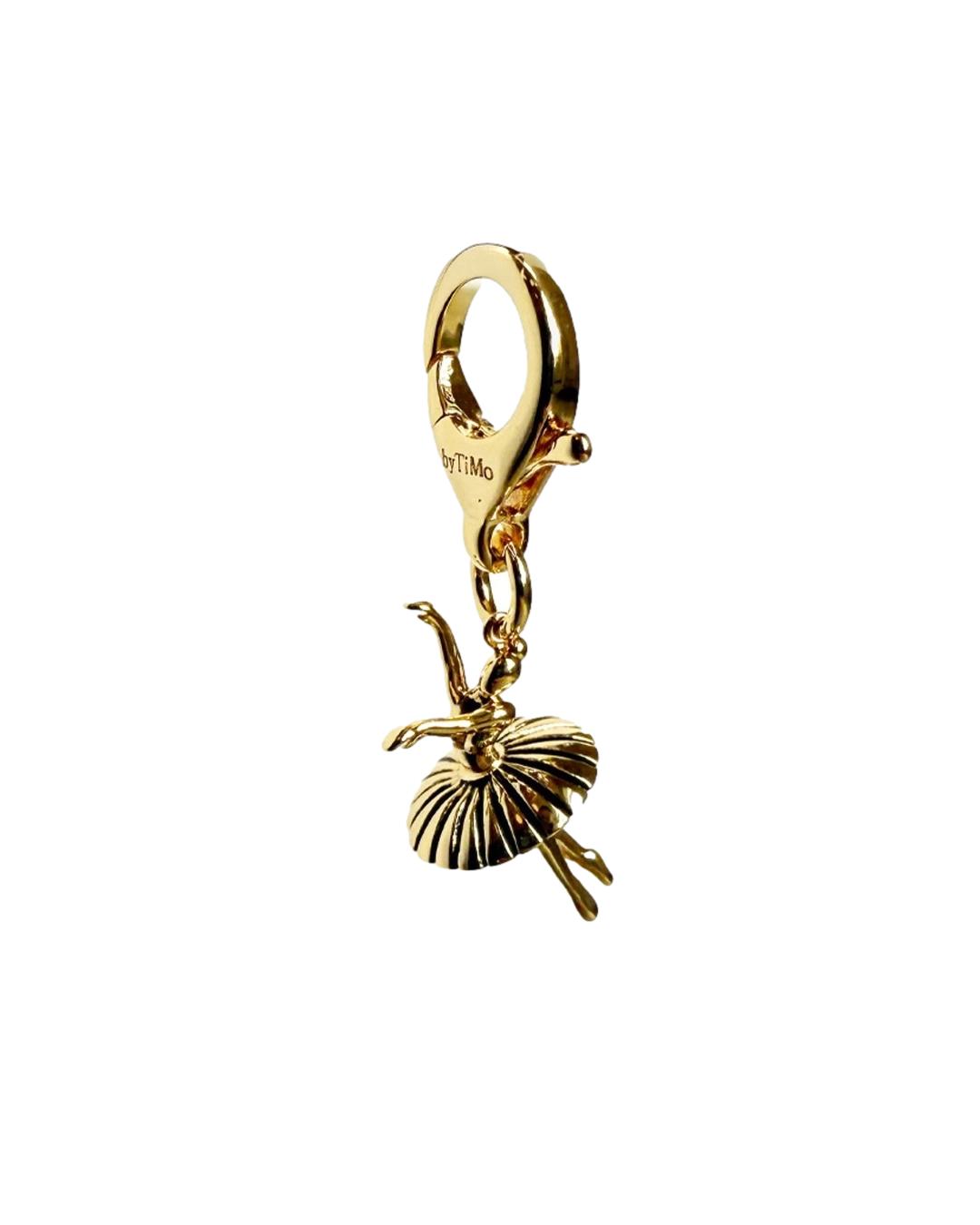 By TiMo Ballerina Charm Tilbehør Gull - chrismoa.no