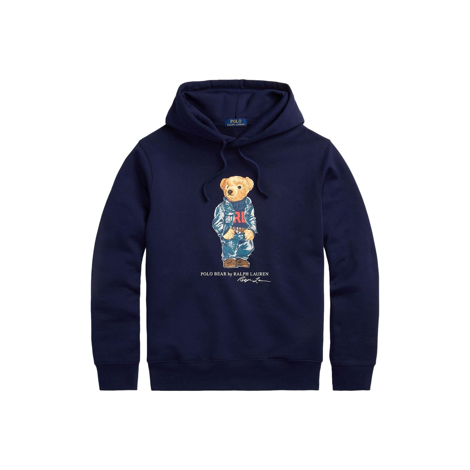 Polo Ralph Lauren POLO BEAR FLEECE HOODIE Genser Mørkeblå - chrismoa.no