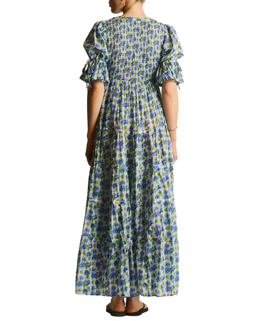 By TiMo Twisted Maxi Dress Kjole Blå