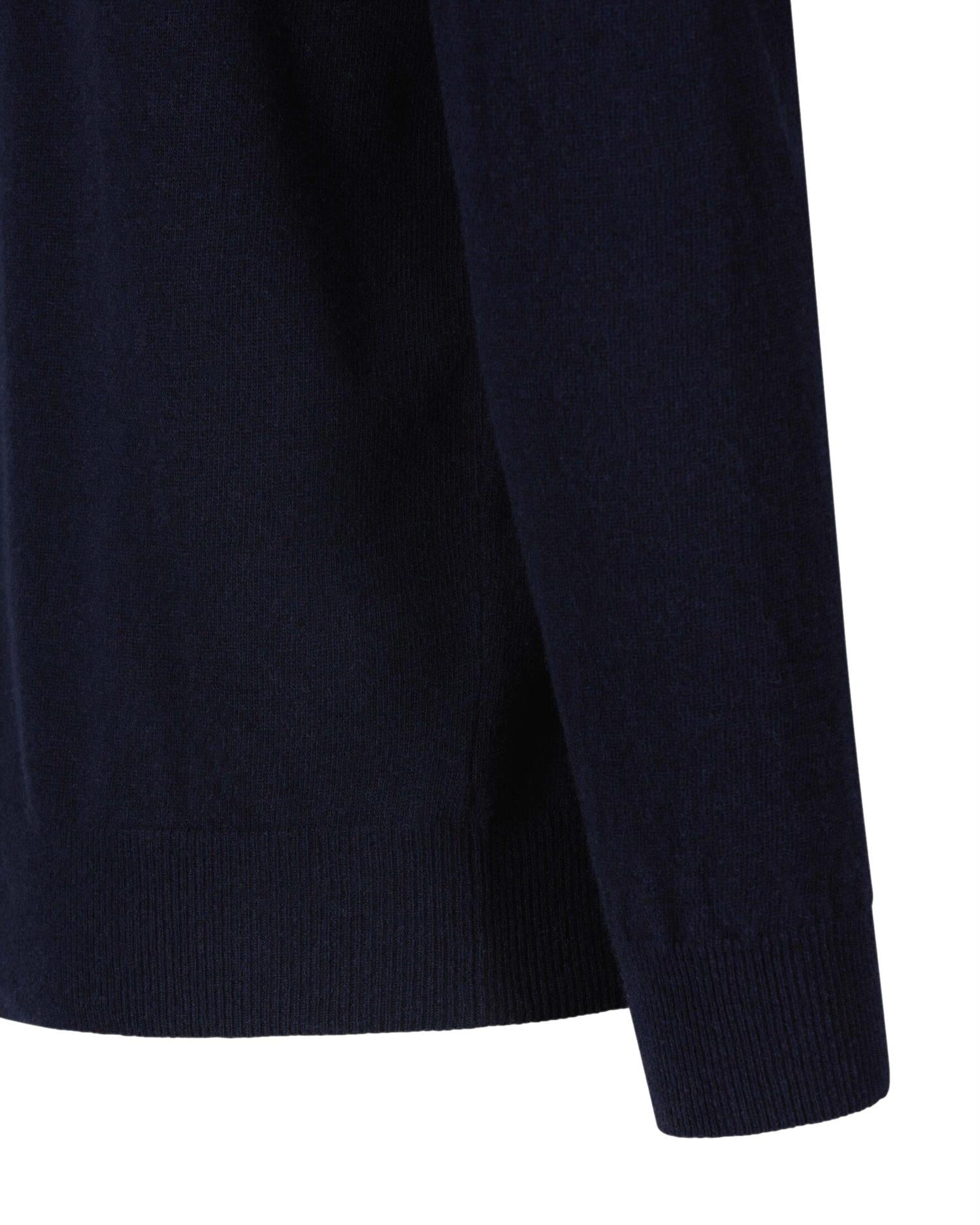 Lacrosse Biden Lambswool 1/2 zip Genser Marine