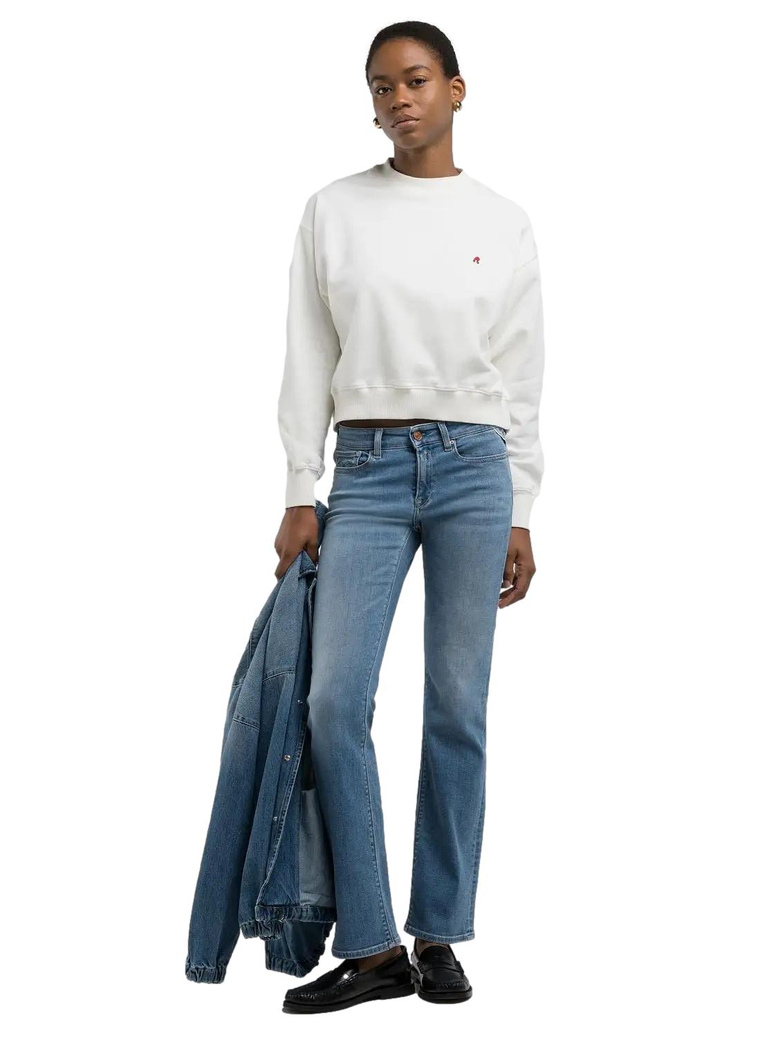 Replay New Luz Bootcut Jeans Lys Dongeri