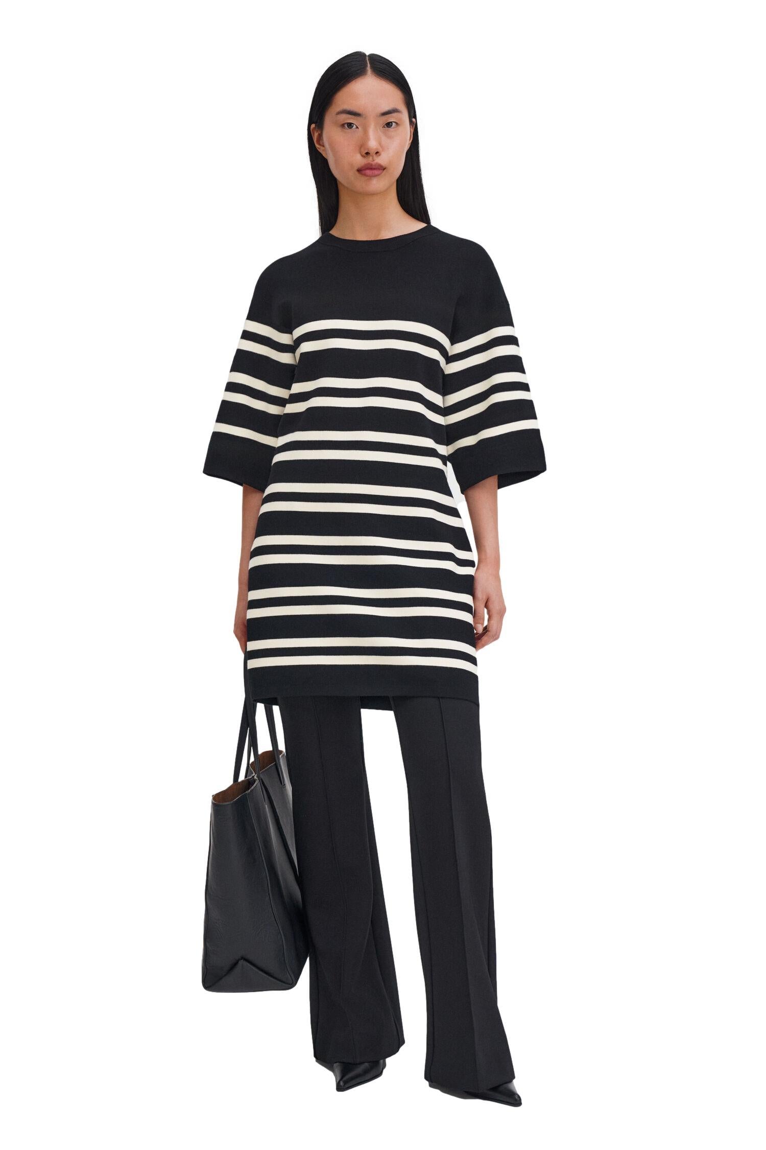 Filippa K Milano Knit Dress Kjole Sort - chrismoa.no