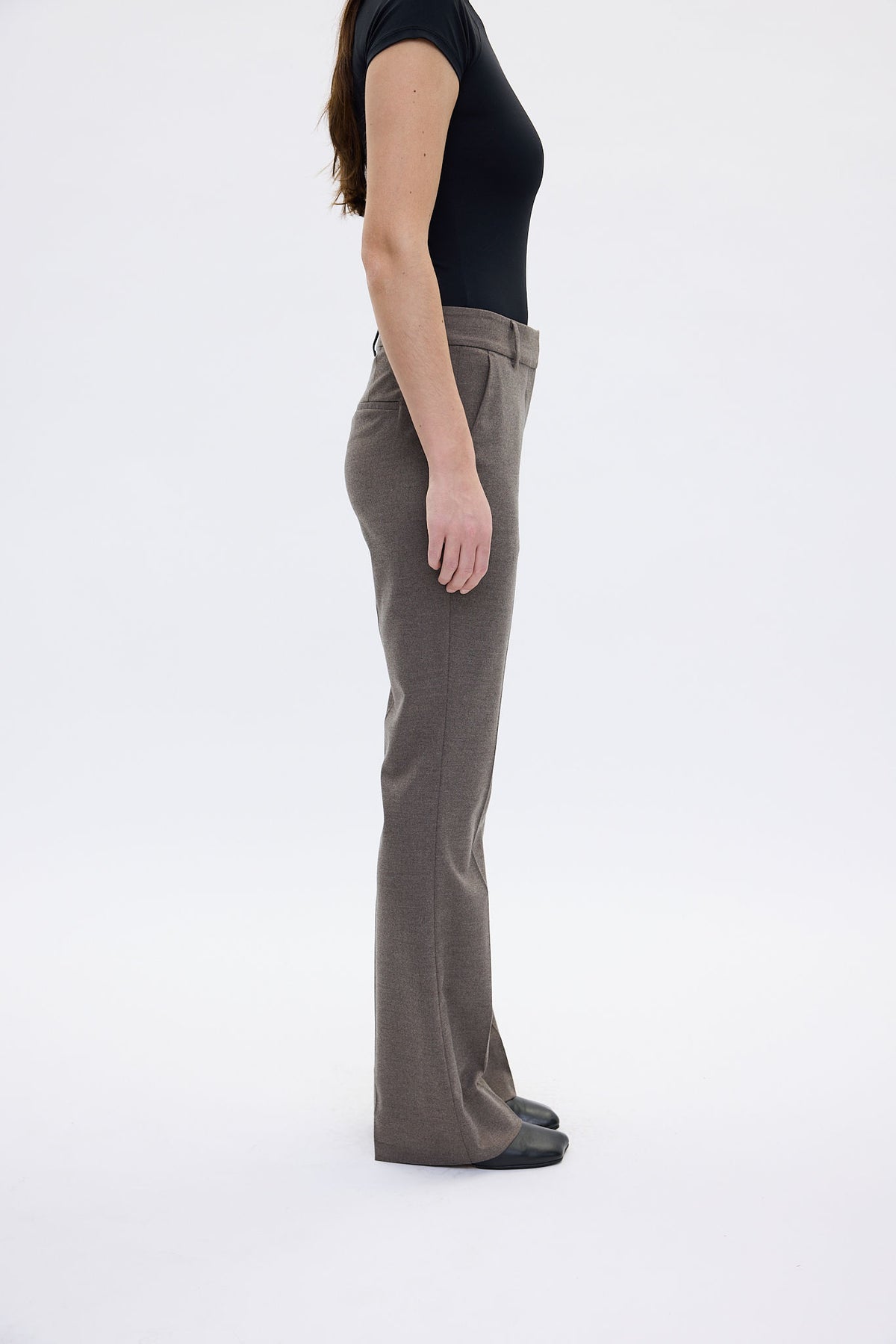 Five Units Clarafv 526 Bukse 31363 Velvet Truffle Melange