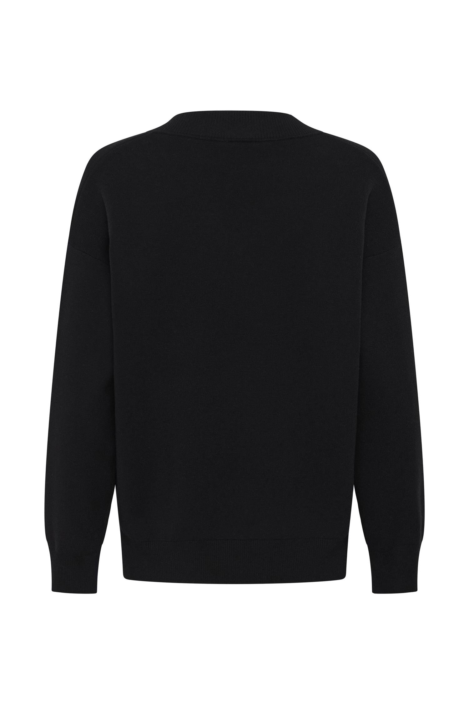 Part Two Chantallypw Pullover Genser Black