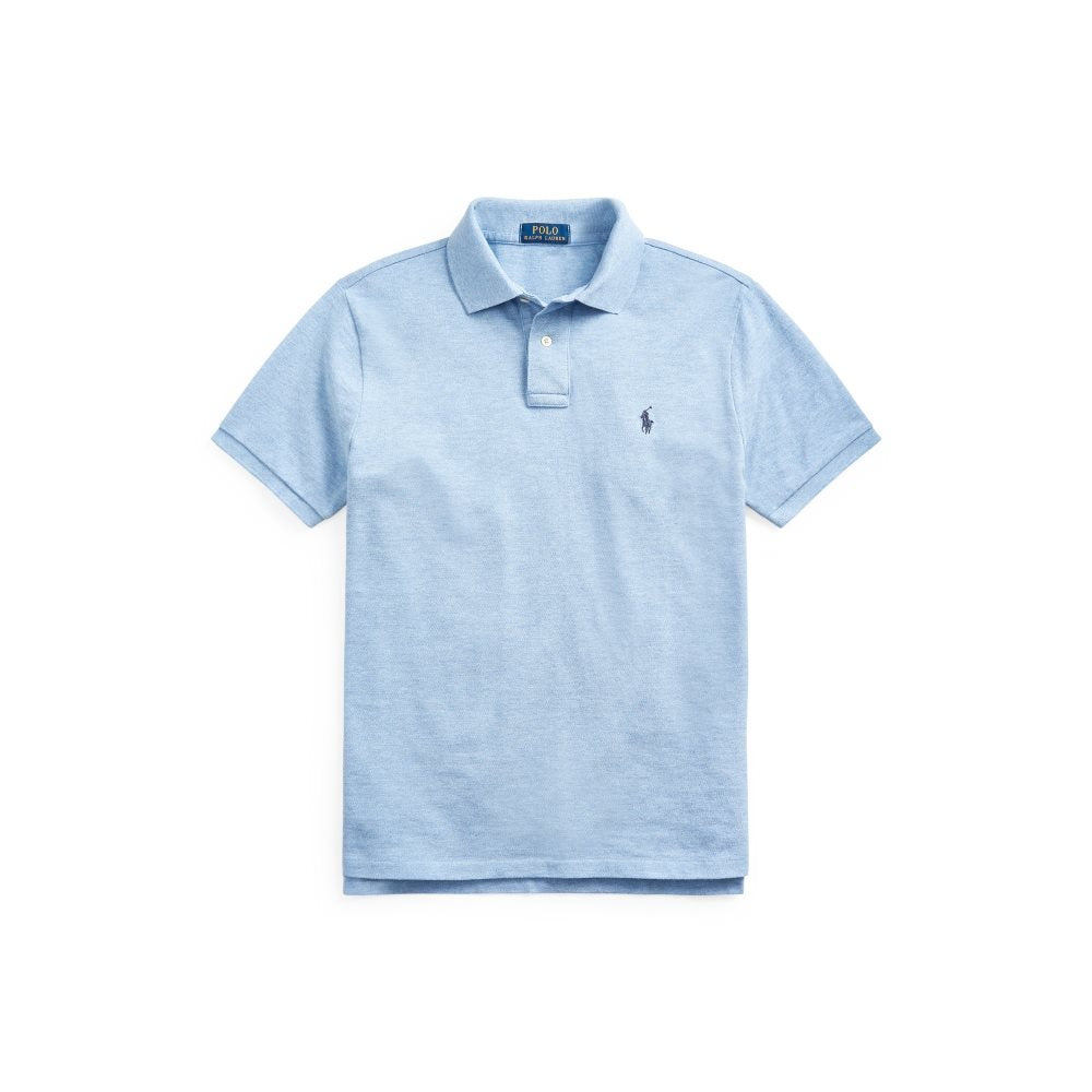 Polo Ralph Lauren MESH POLO SHIRT Skjorte Lys Blå Melert