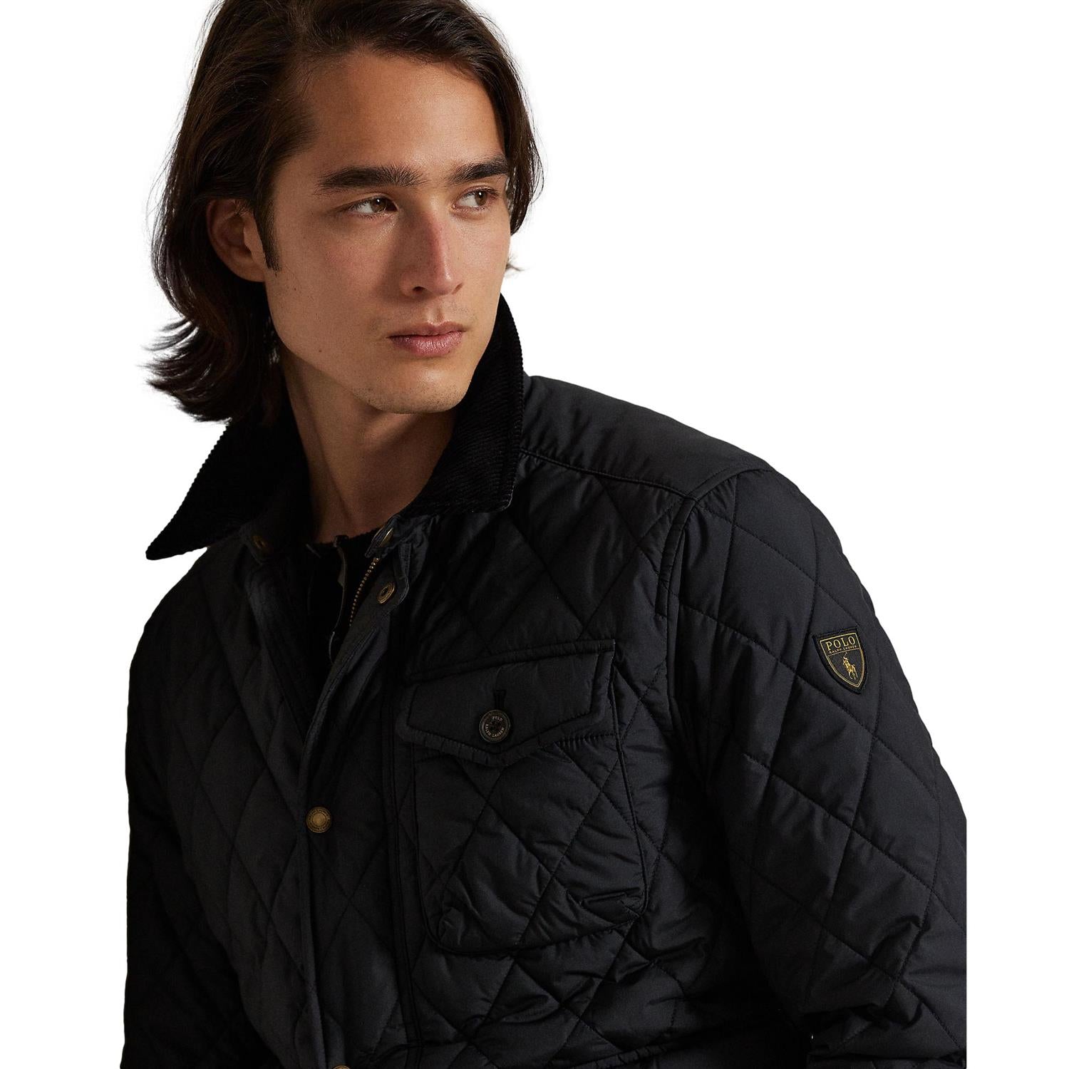 Polo Ralph Lauren The Beaton Quilted Jacket Jakke Sort - chrismoa.no