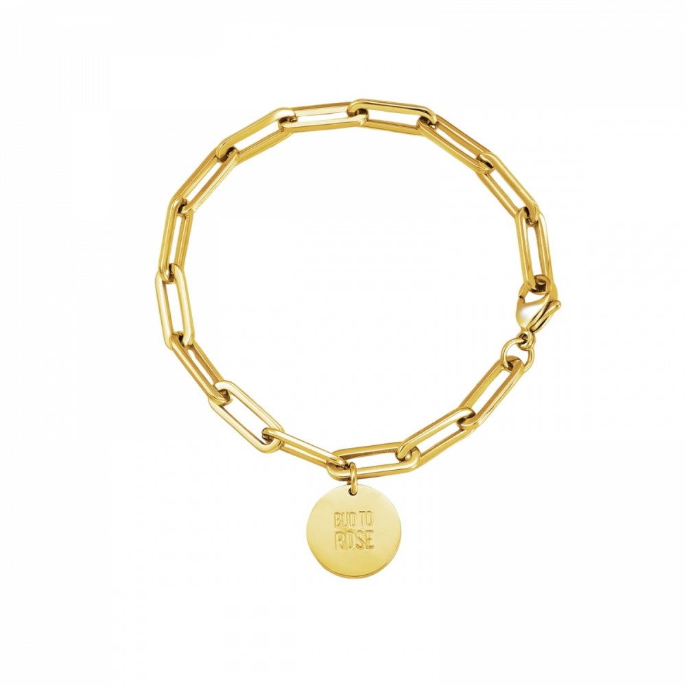 Bud to Rose Carrie Icon Bracelet Gold Armbånd Gull - chrismoa.no