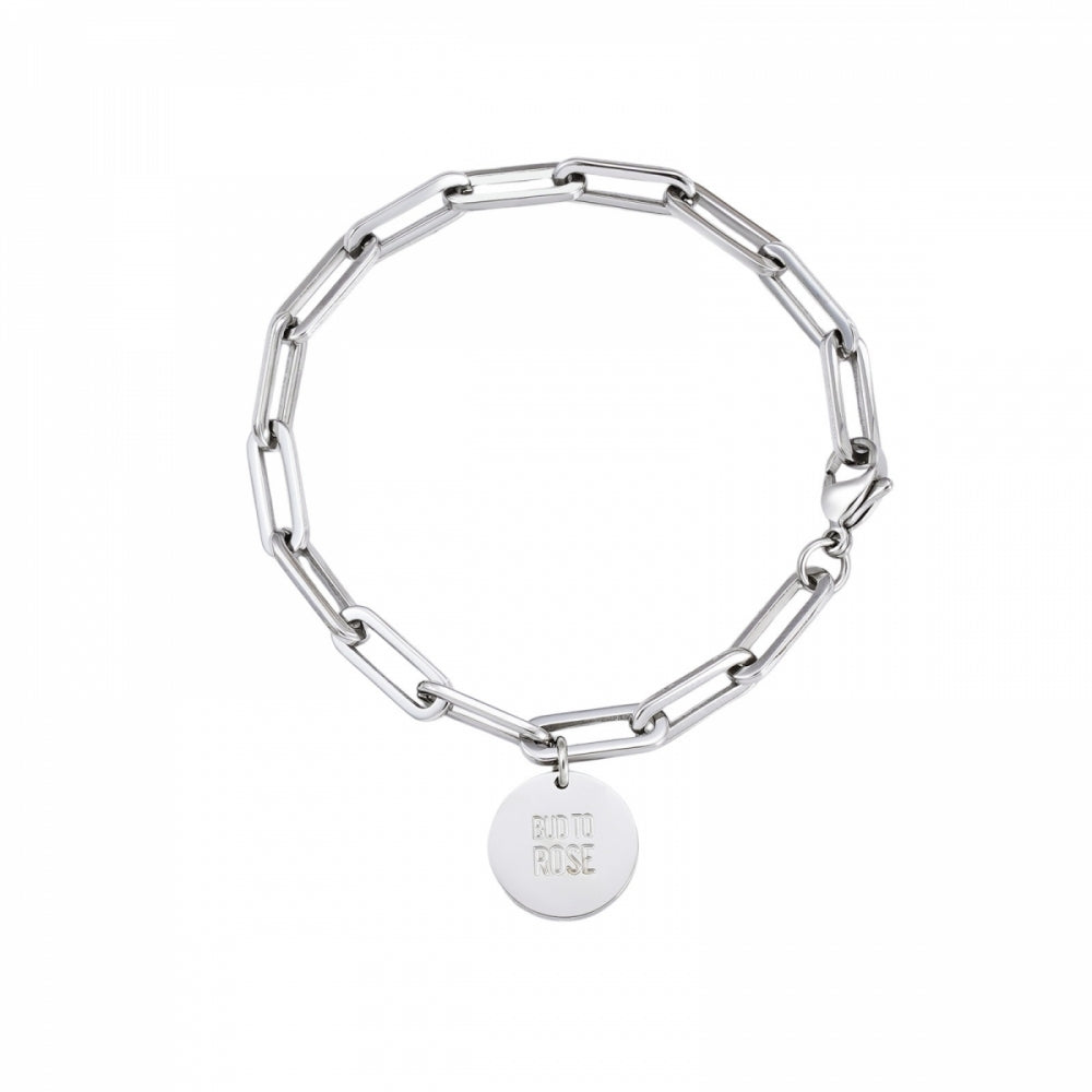 Bud to Rose Carrie Icon Bracelet Silver Armbånd Sølv - chrismoa.no