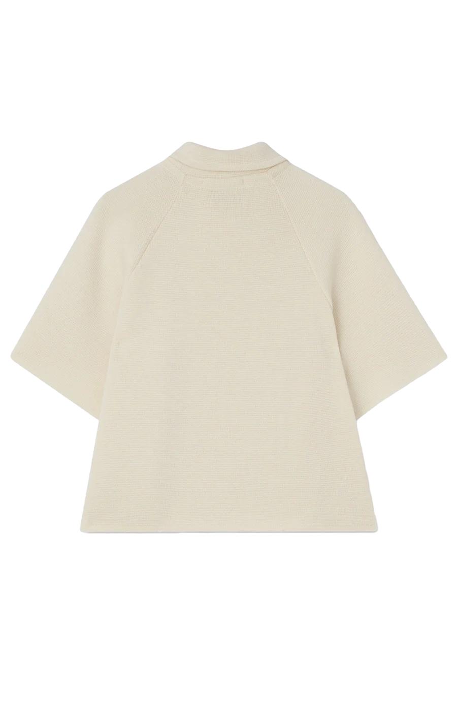 Busnel GERTRUDE CAPE Jakke Off-White - chrismoa.no