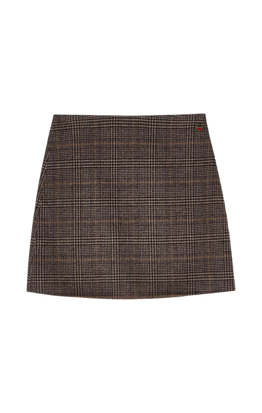 Busnel Marit Checked skirt Skjørt Ruter - chrismoa.no