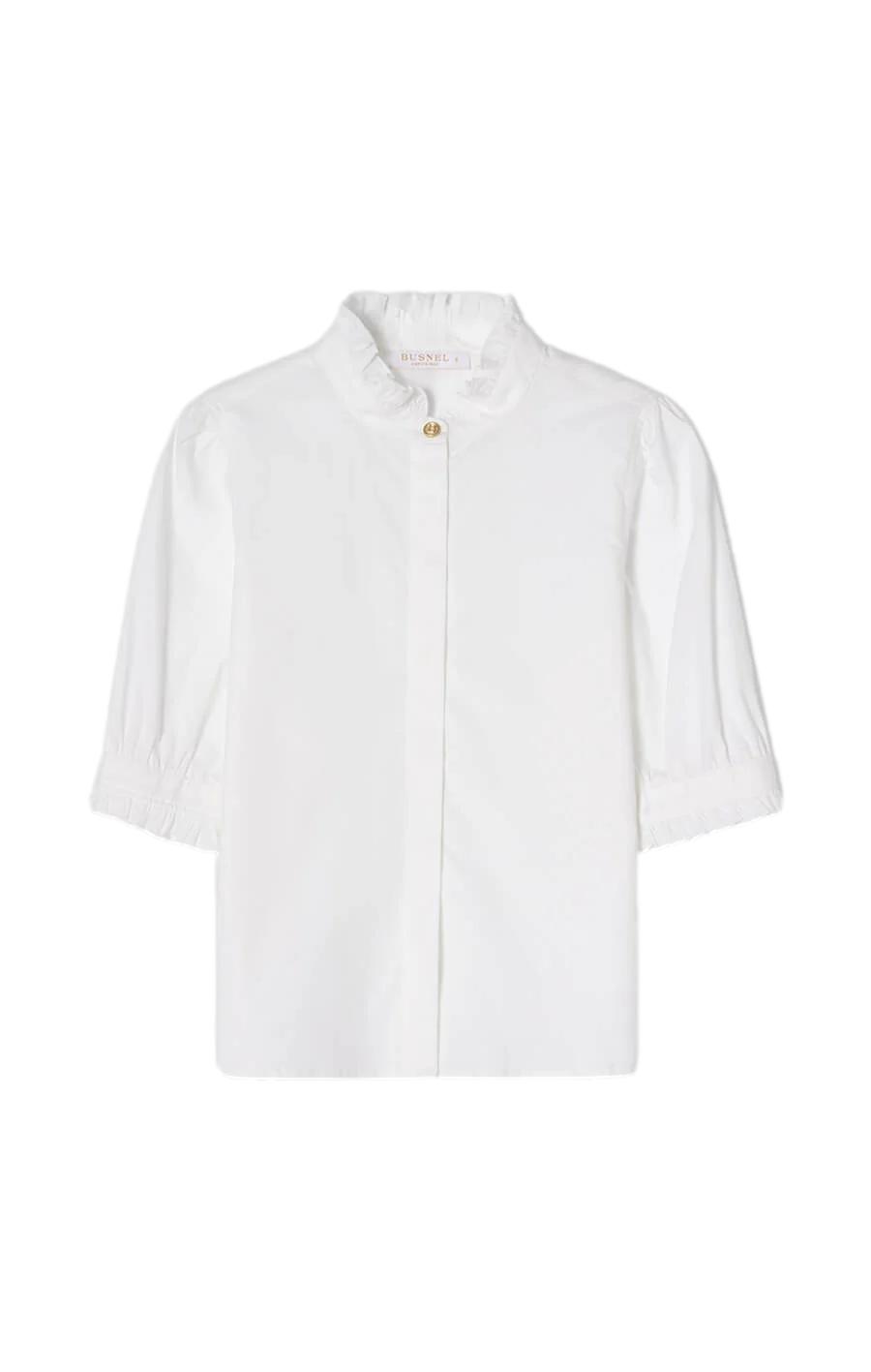 Busnel Mica Blouse Bluse Hvit - chrismoa.no