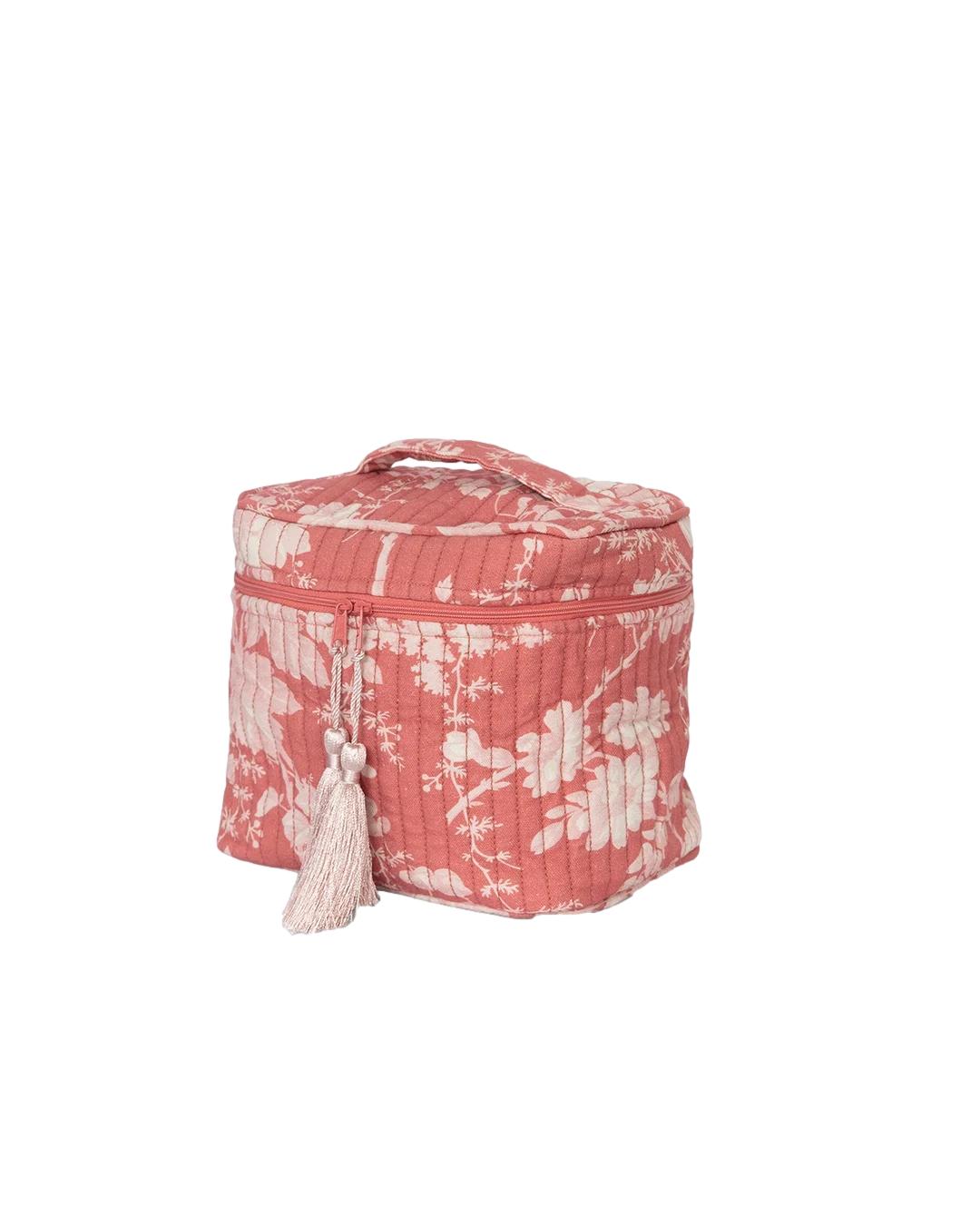 By TiMo Beauty Bag Cotton Toalettmappe Gammelrosa - chrismoa.no