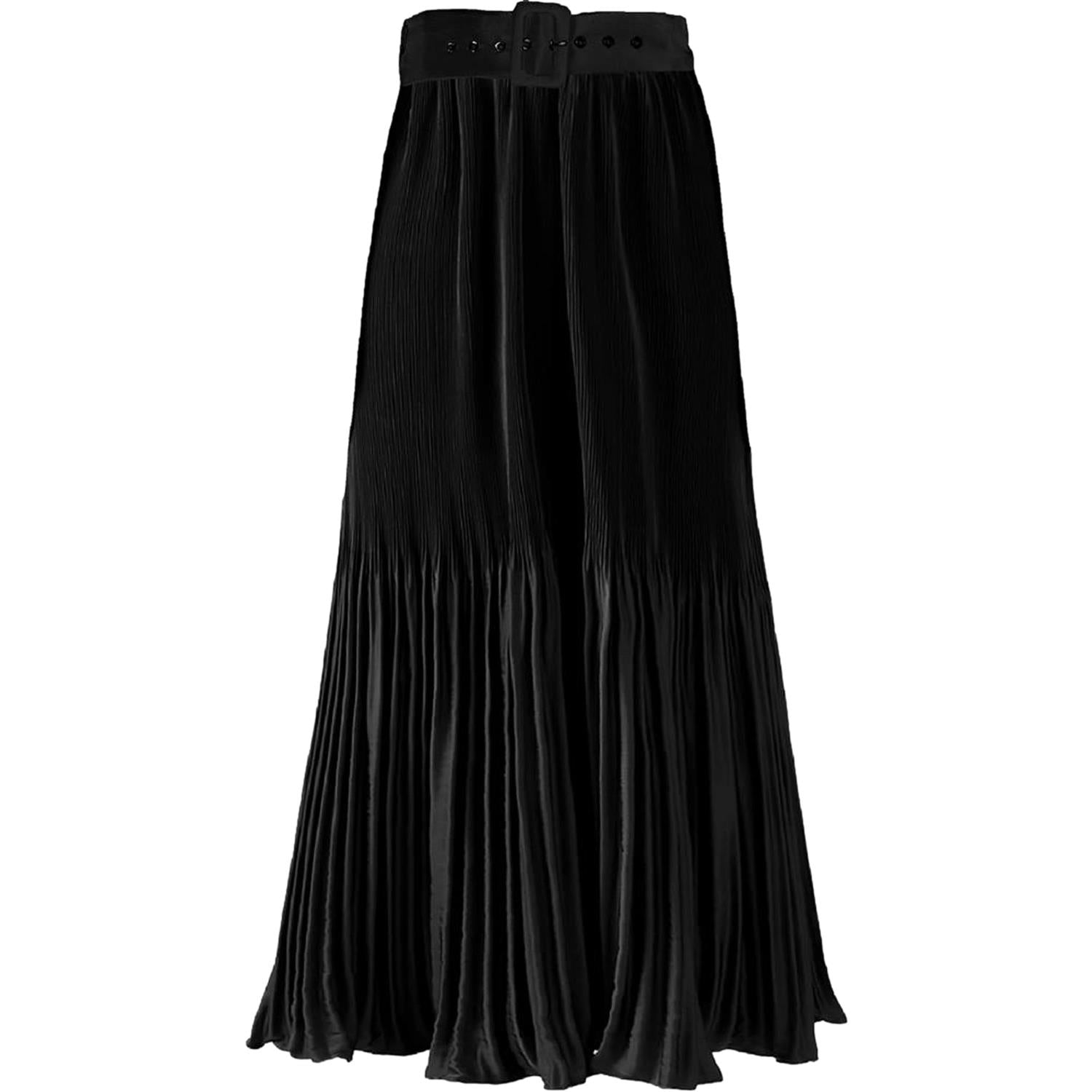 Hale Bob Ayleen Solid Skirt Skjørt Sort - chrismoa.no