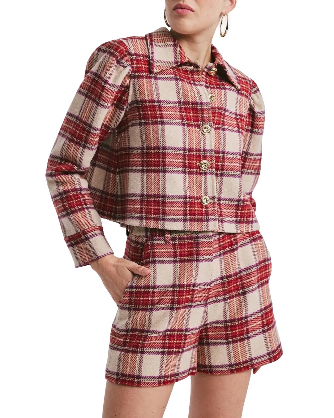 By TiMo Tailored Shorts Shorts Rød - chrismoa.no