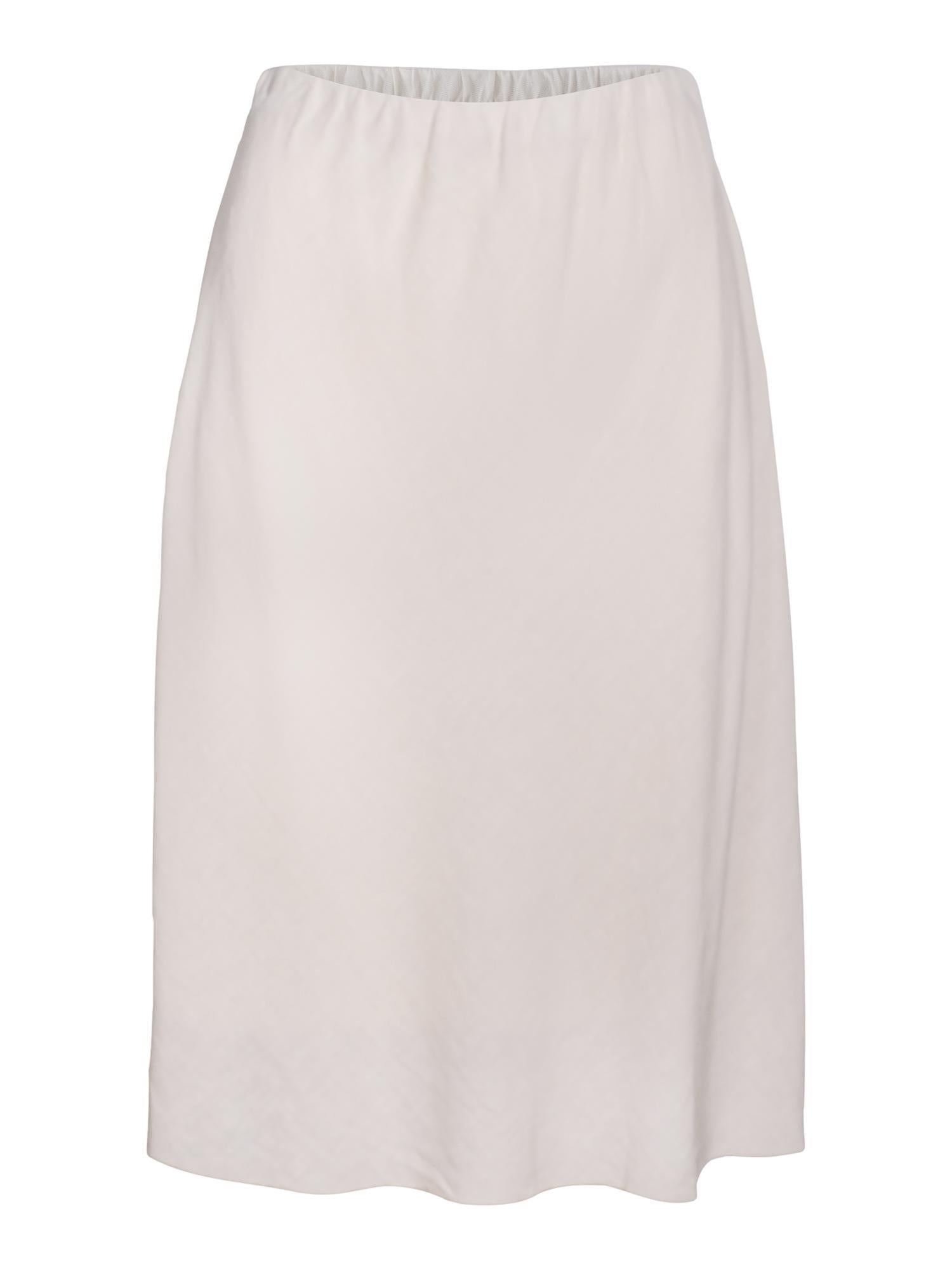 Haust Linen Skirt Skjørt Lys-Beige