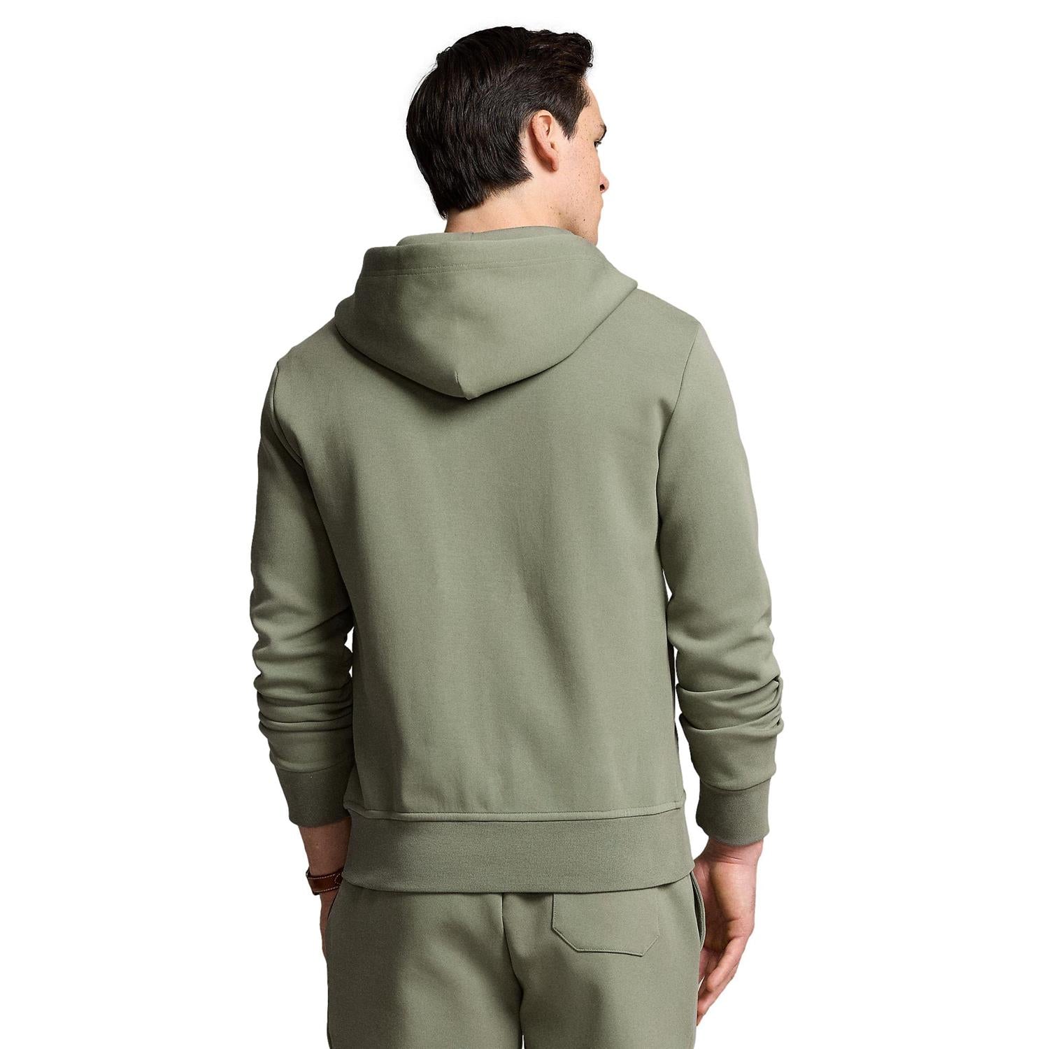 Polo Ralph Lauren Double-Knit Full-zip Hoodie Genser Grønn - chrismoa.no