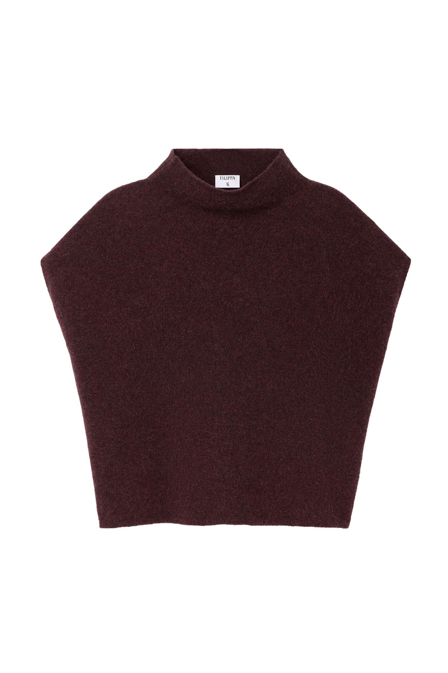Filippa K Ximena Sweater Genser Burgunder - chrismoa.no