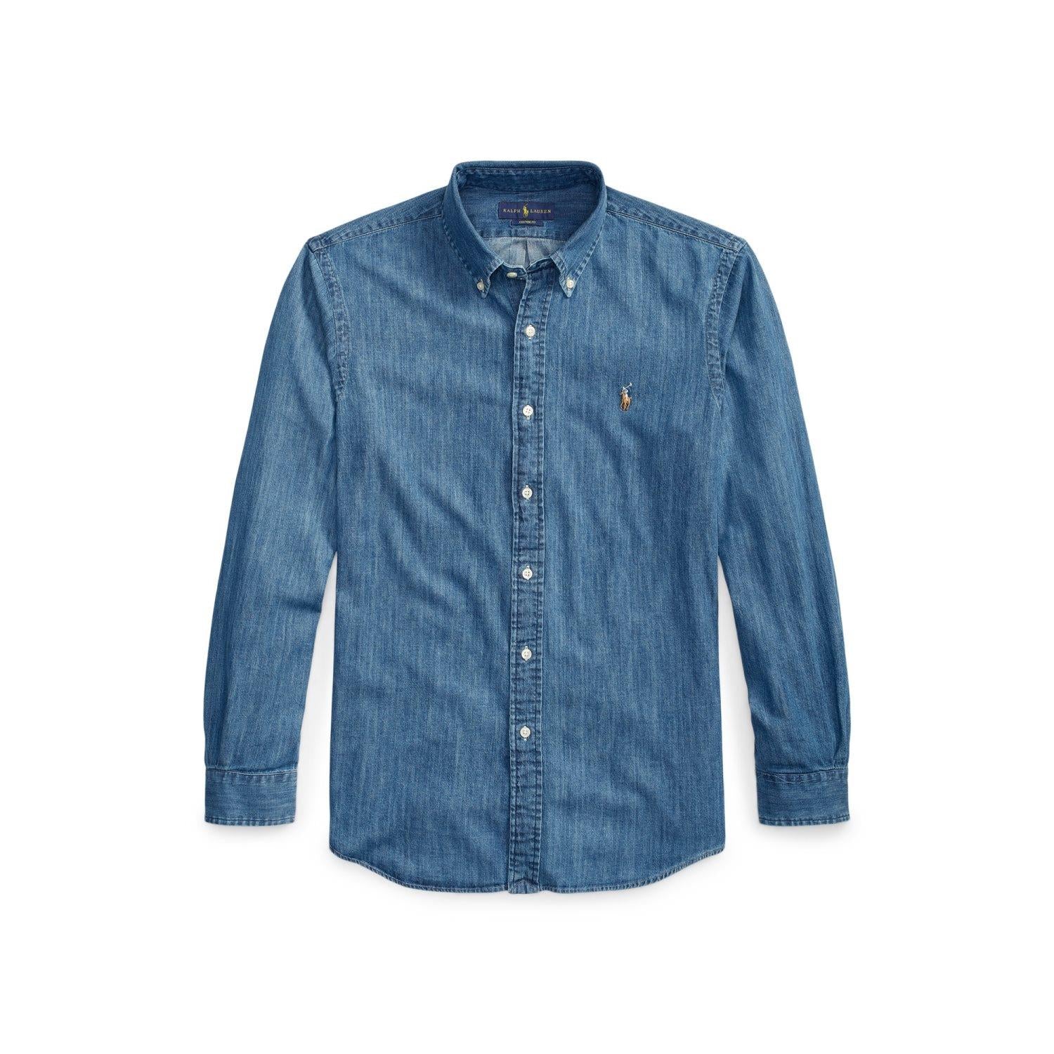 Polo Ralph Lauren Custom Fit Denim Shirt Skjorte Dongeri