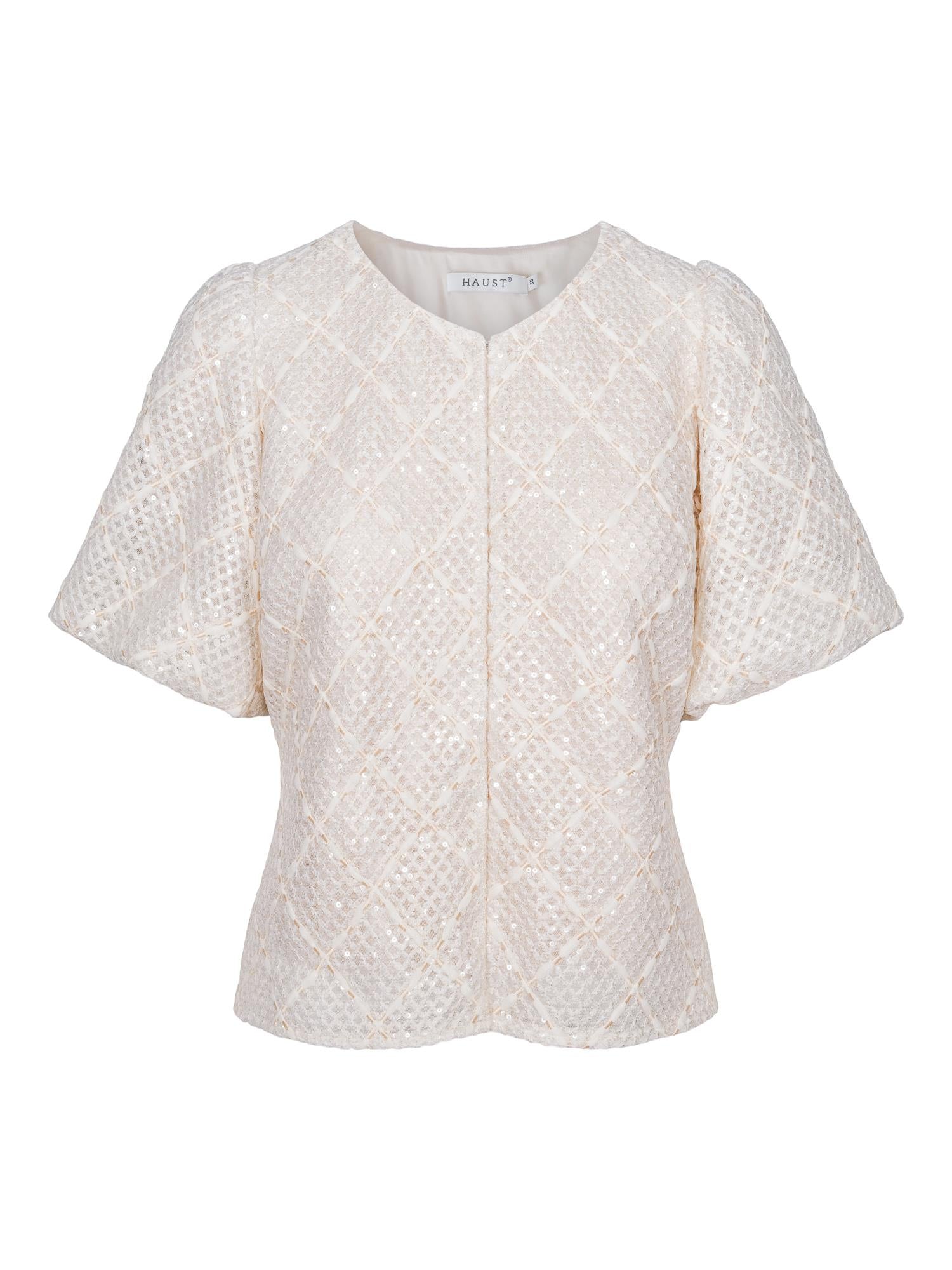 Haust Seq Fab Blouse Bluse Champagne - chrismoa.no