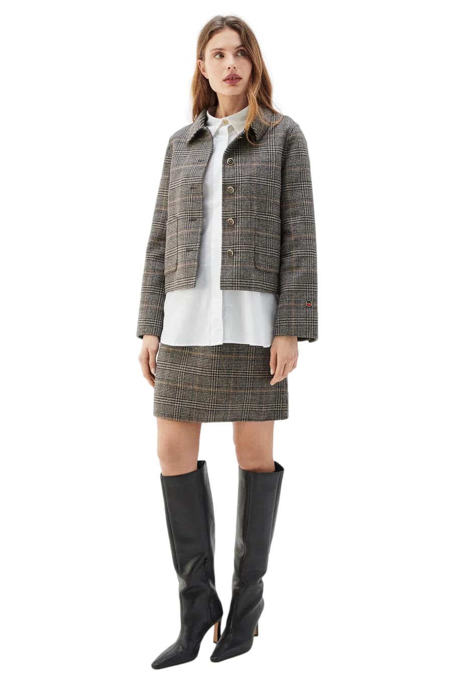 Busnel Marit Checked skirt Skjørt Ruter