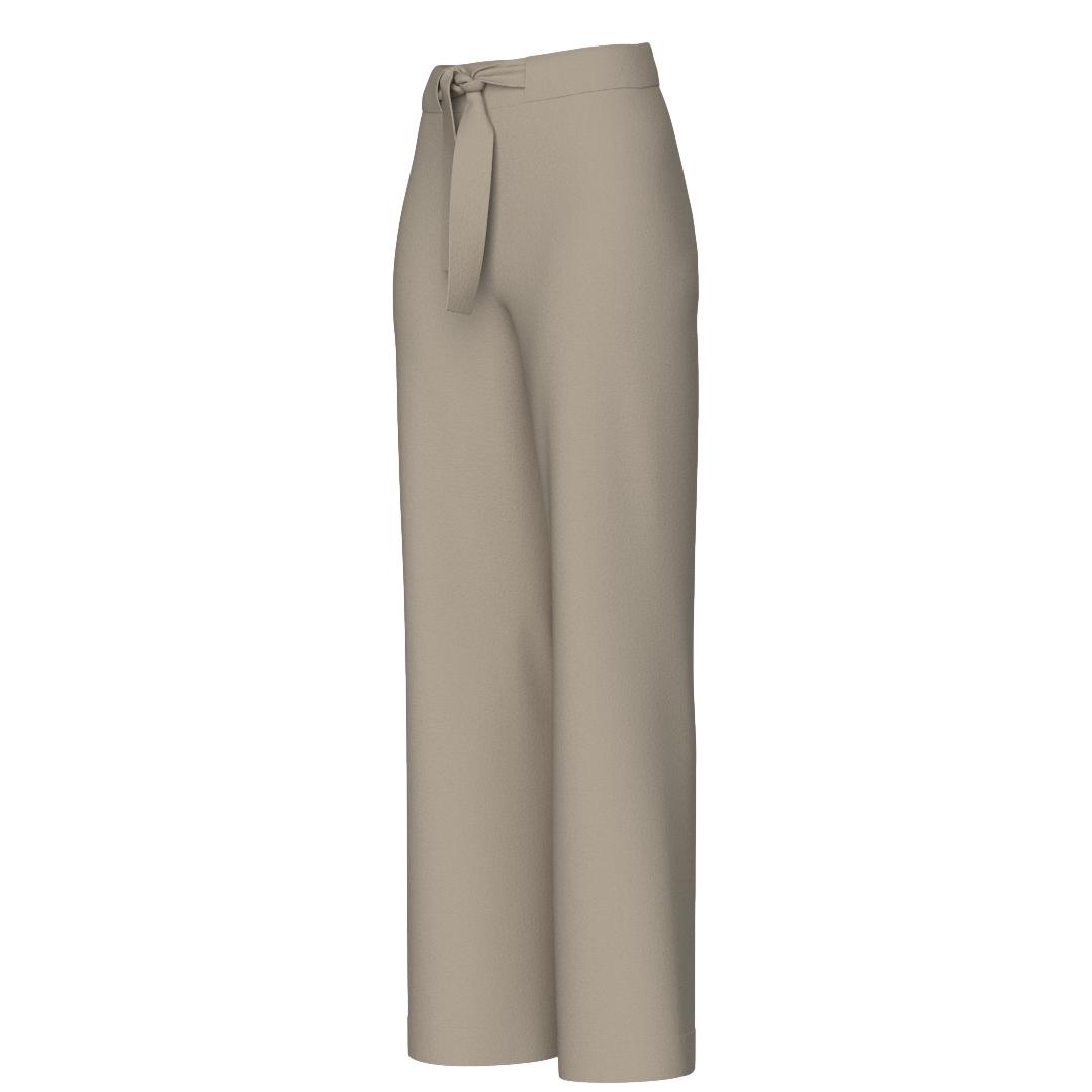We Norwegians Geilo Belted Pant Women Bukse Beige - chrismoa.no