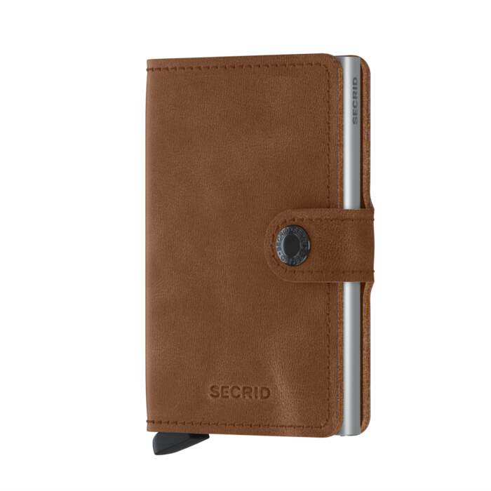 Secrid Miniwallet Lommebok Cognac - chrismoa.no