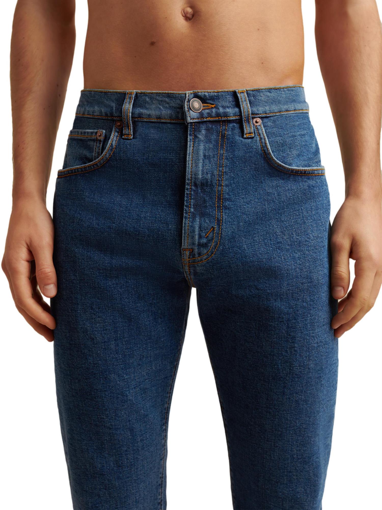 Jeanerica Tapered Jeans Jeans Mørkeblå - chrismoa.no