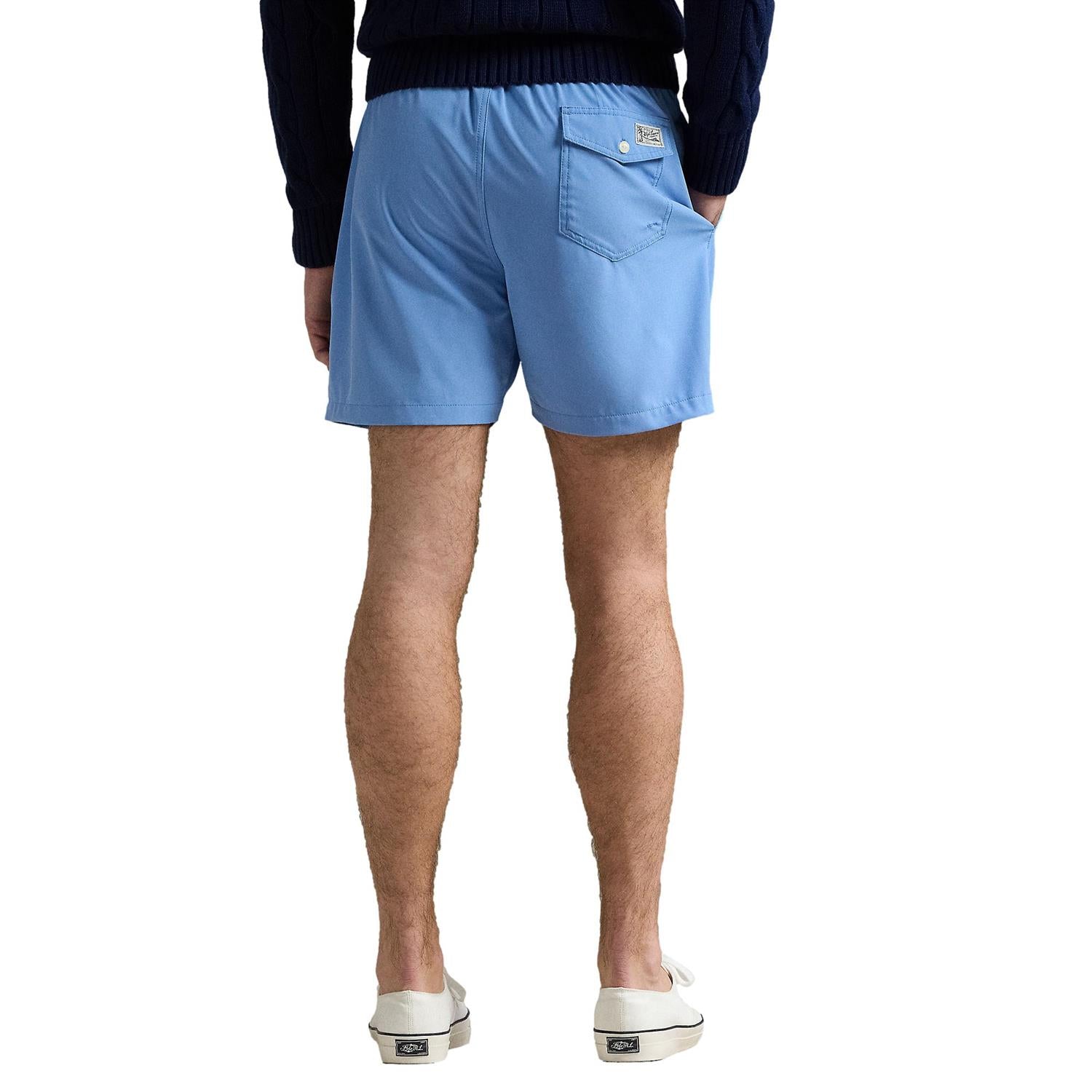 Polo Ralph Lauren 5.75-INCH TRAVELER CLASSIC SWIM TRUNK Badeshorts Lyseblå - chrismoa.no