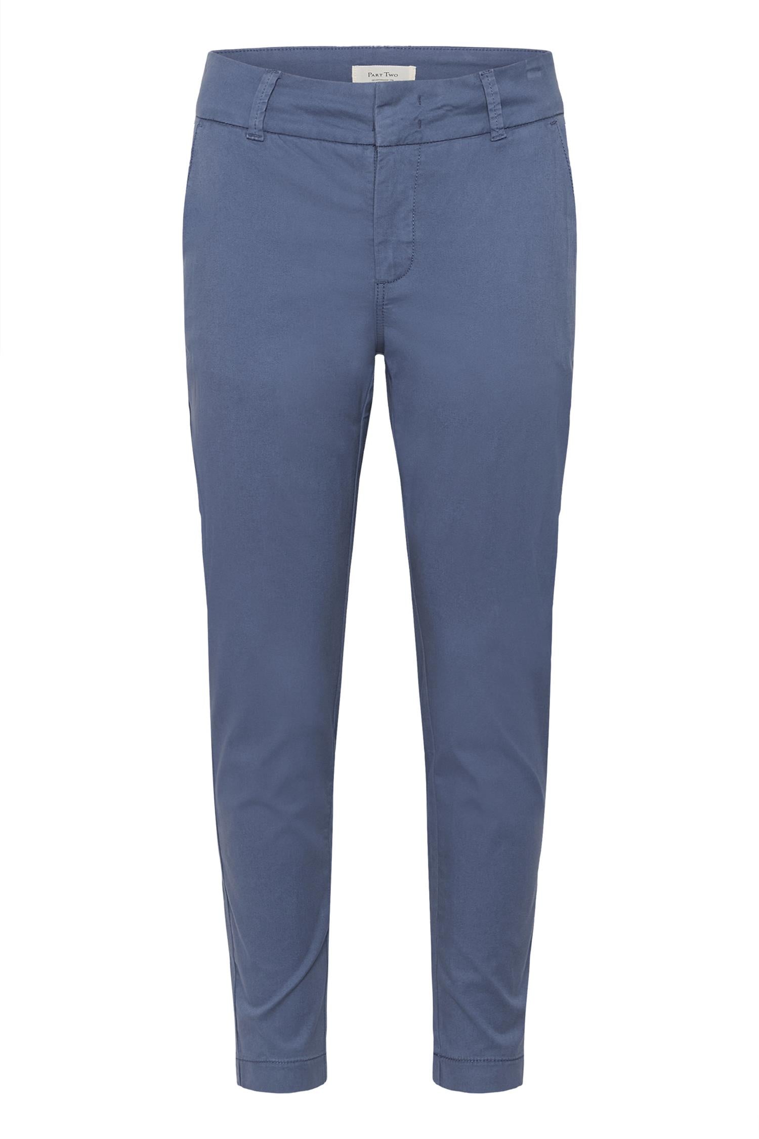 Part Two Soffyspw Pa Bukse Blue Indigo - chrismoa.no
