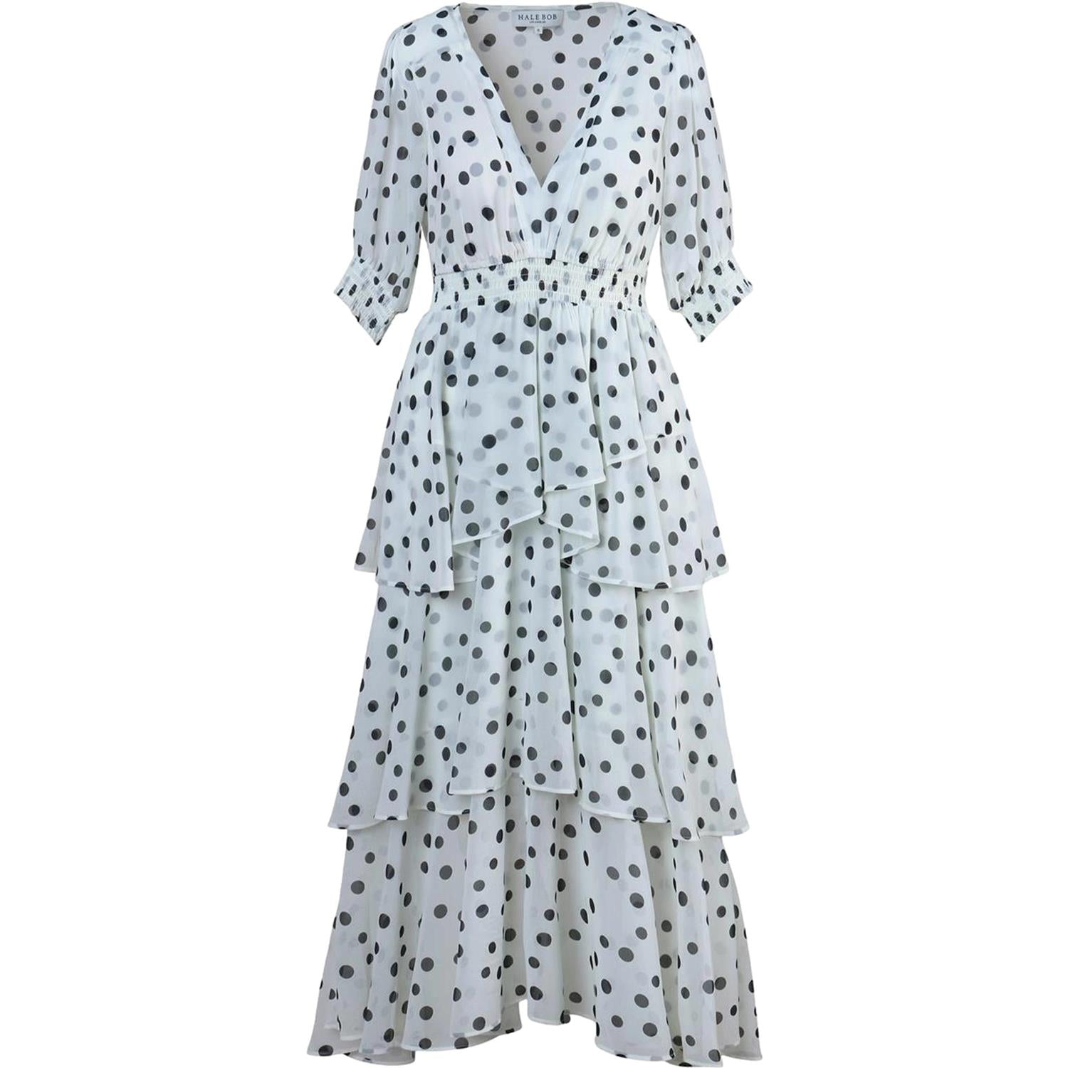 Hale Bob Kiera Dress Kjole Hvit - chrismoa.no