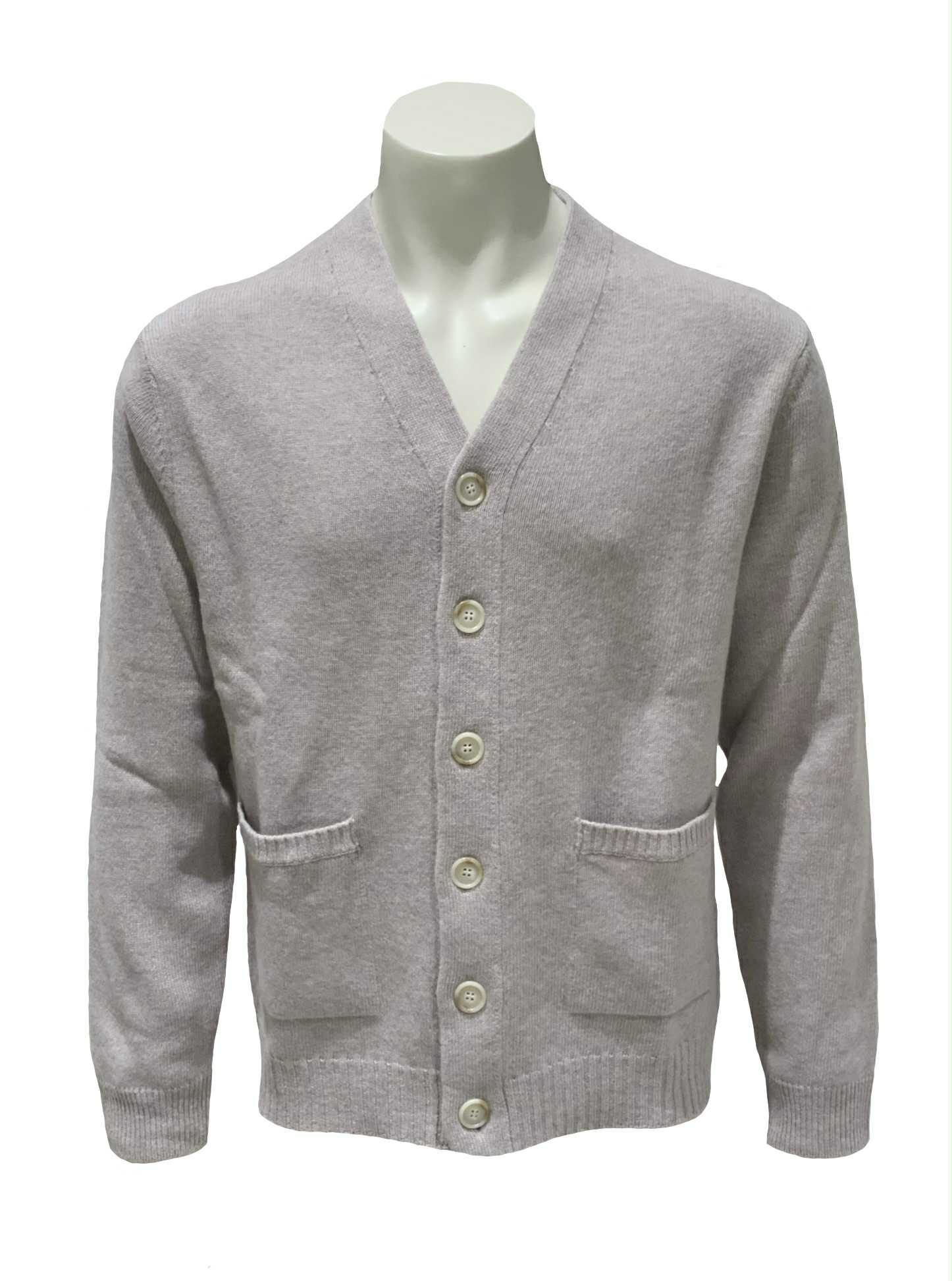 Daniele Fiesoli Cardigan Misto Cashmere Jakke Beige - chrismoa.no