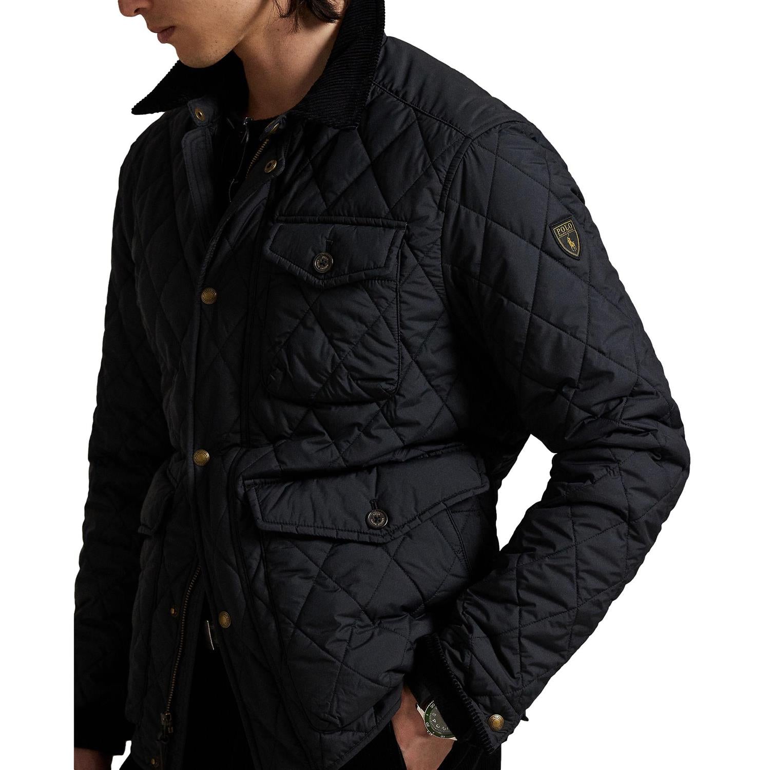 Polo Ralph Lauren The Beaton Quilted Jacket Jakke Sort - chrismoa.no
