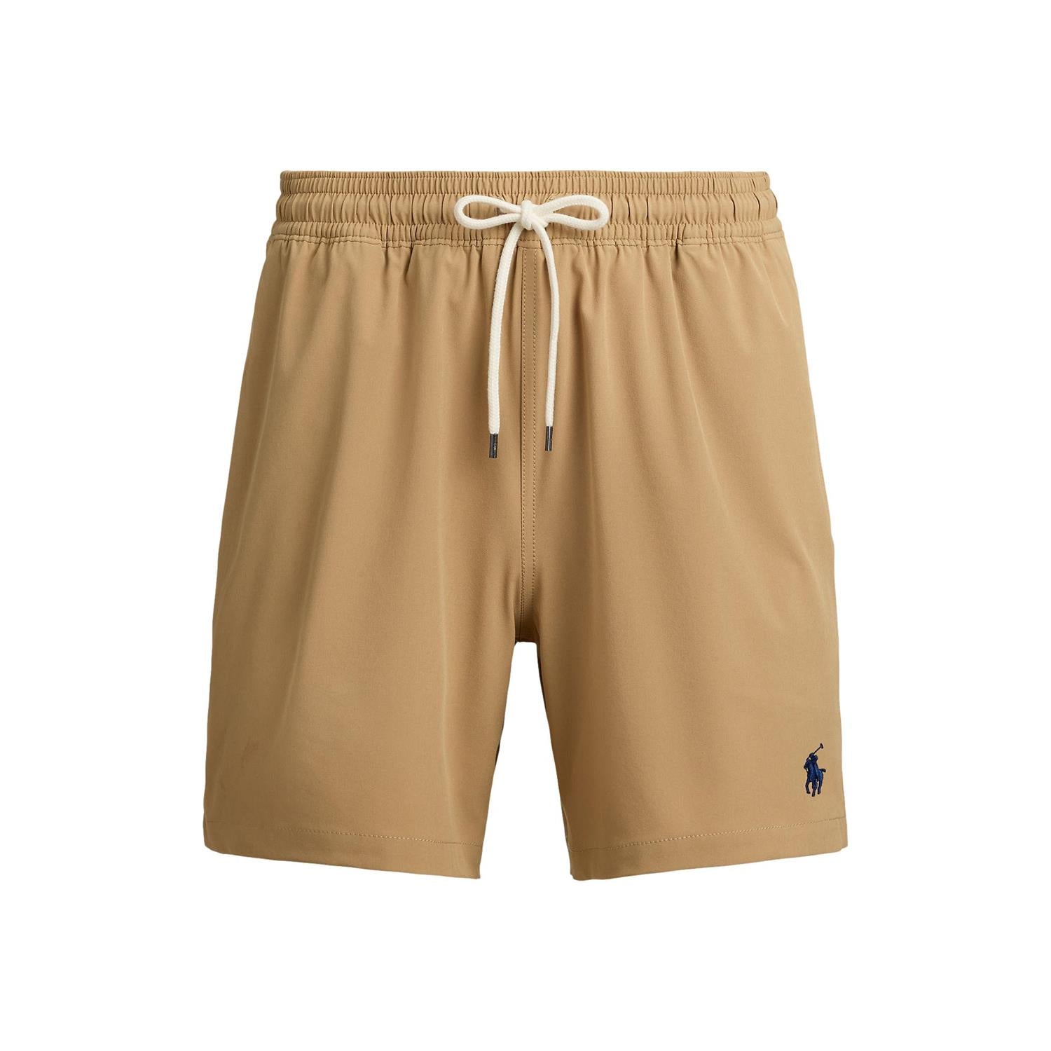 Polo Ralph Lauren 5.75-Inch Traveler Classic Swim Trunk Badeshorts Mørk Beige - chrismoa.no