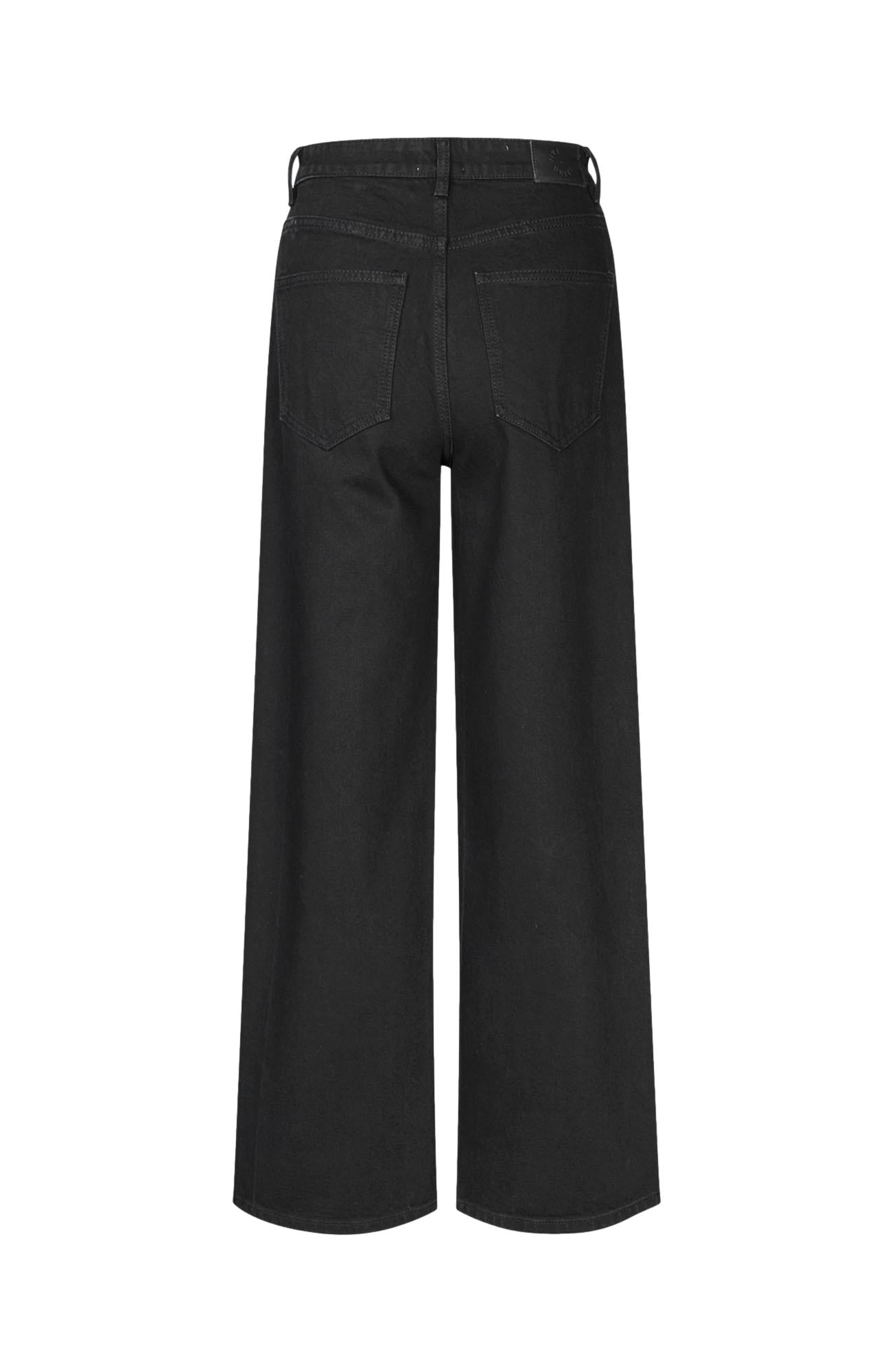 Five Units AbbyFV REGULAR Jeans Sort - chrismoa.no